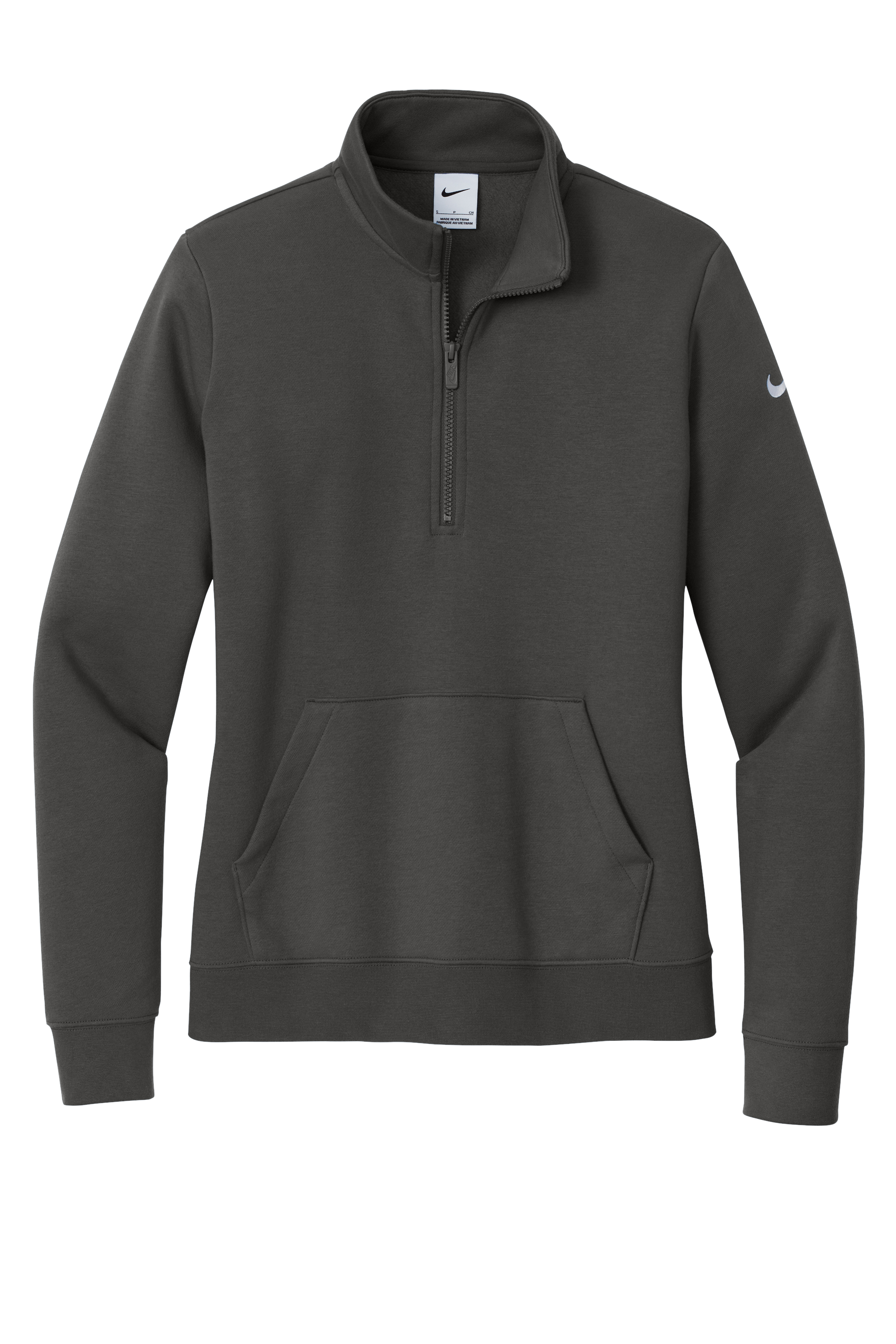 Women's Club Fleece Sleeve Swoosh 1/2-Zip