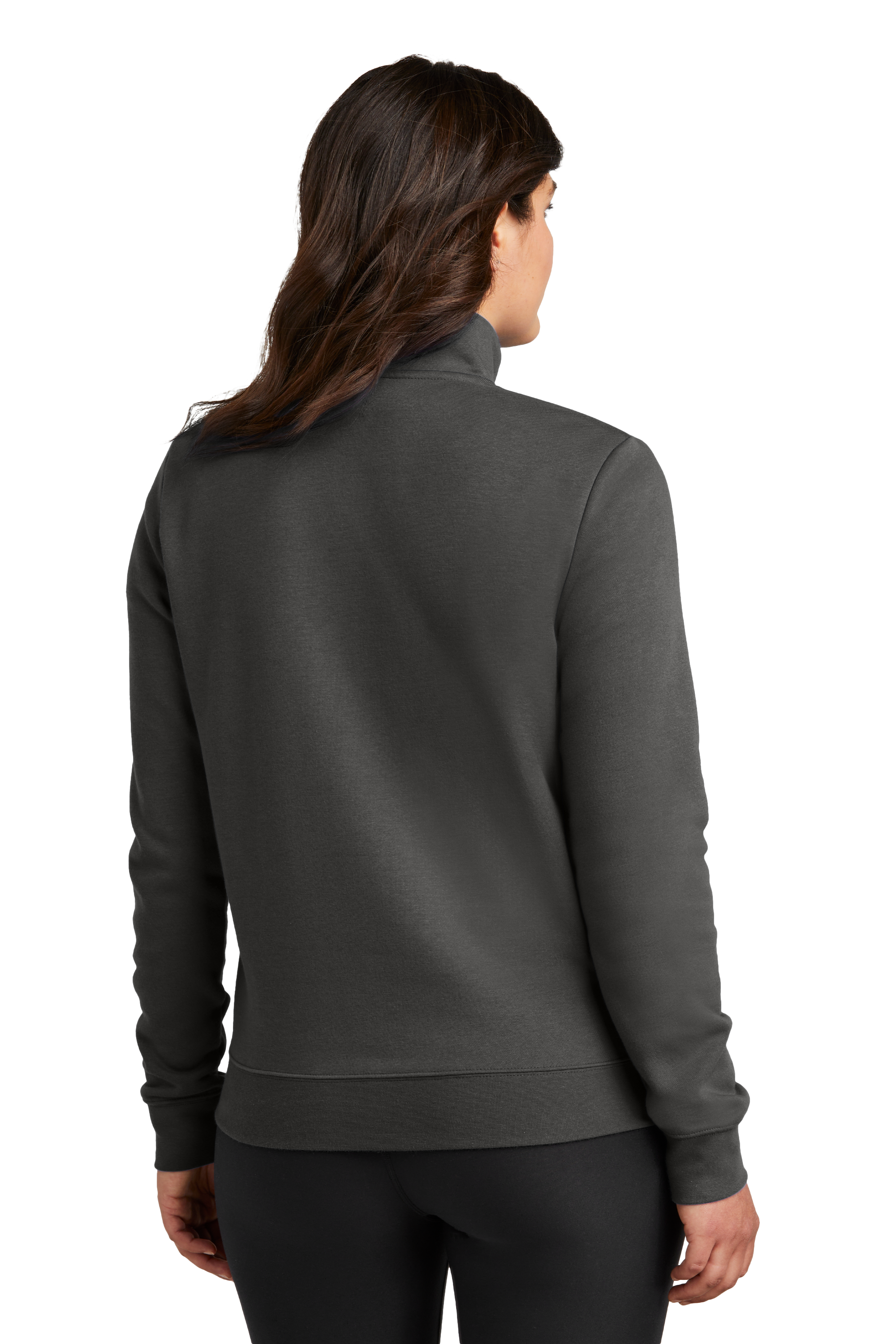 Women's Club Fleece Sleeve Swoosh 1/2-Zip