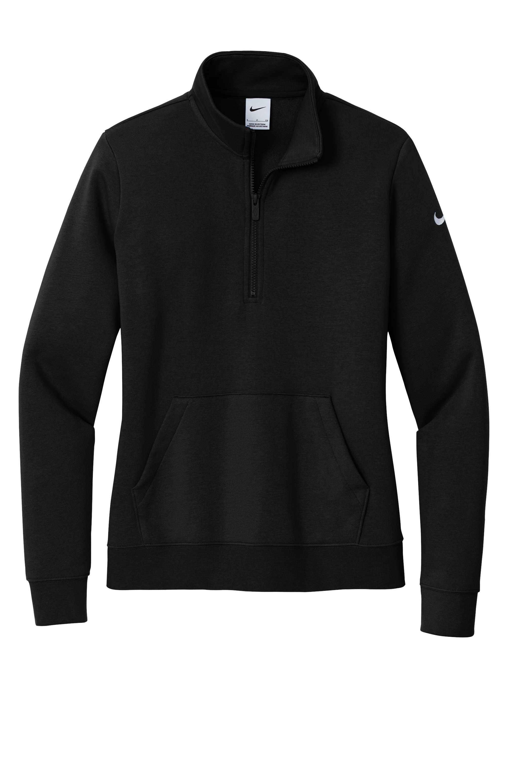 Women's Club Fleece Sleeve Swoosh 1/2-Zip