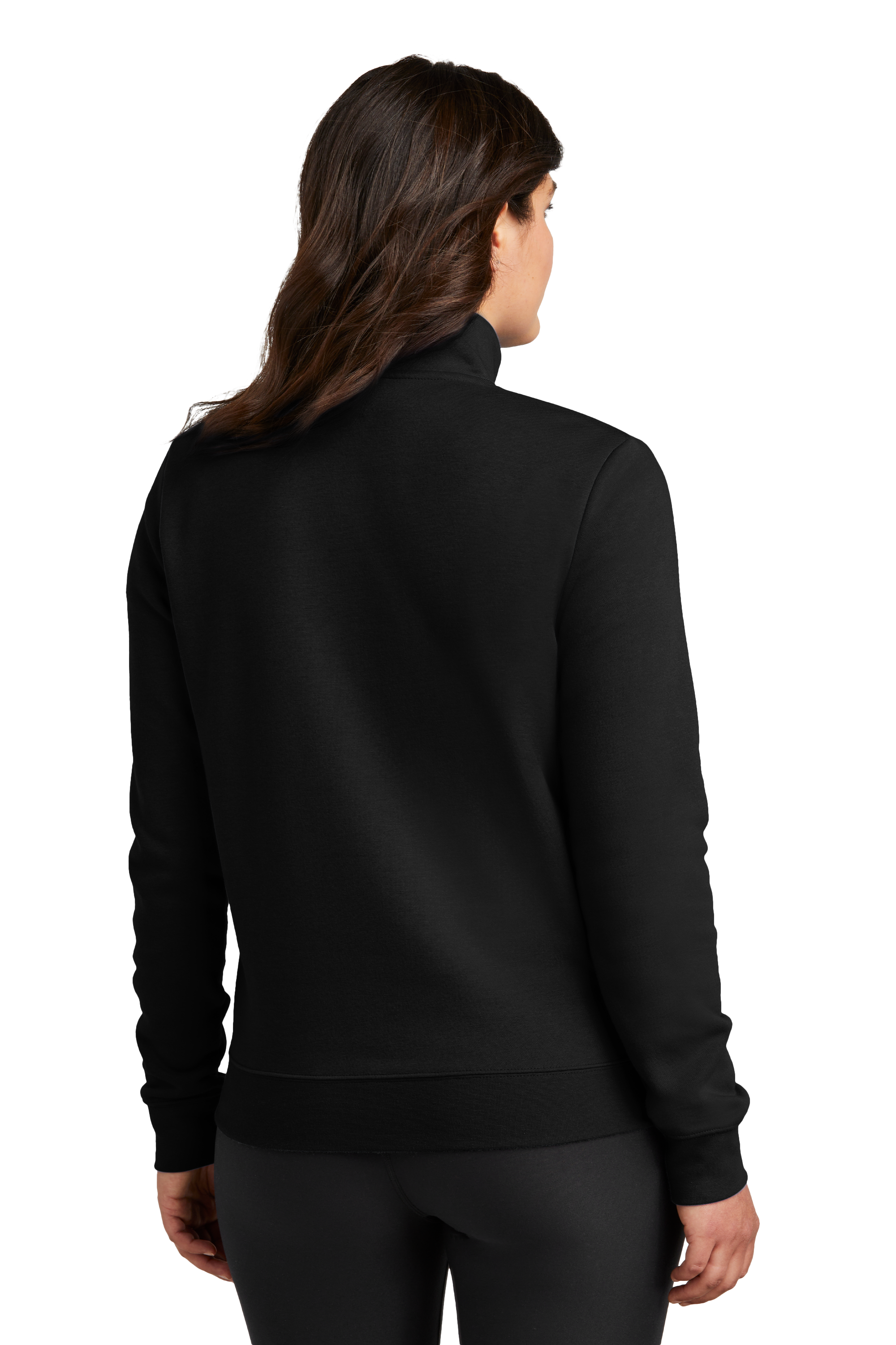 Women's Club Fleece Sleeve Swoosh 1/2-Zip