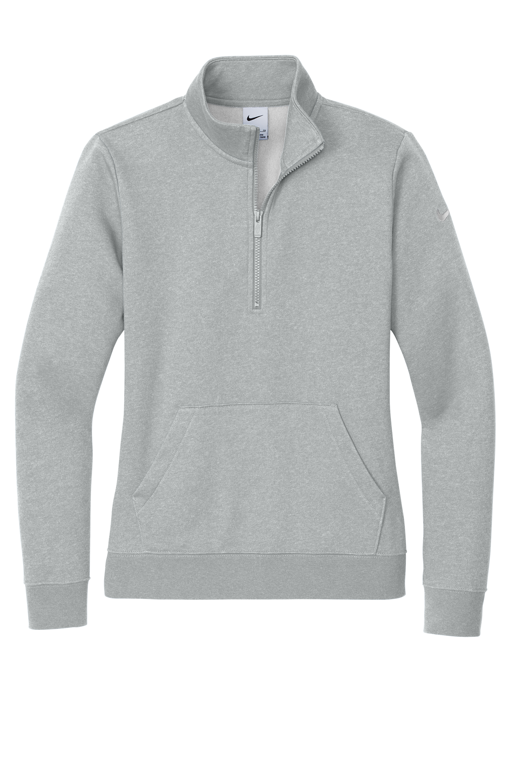 Women's Club Fleece Sleeve Swoosh 1/2-Zip