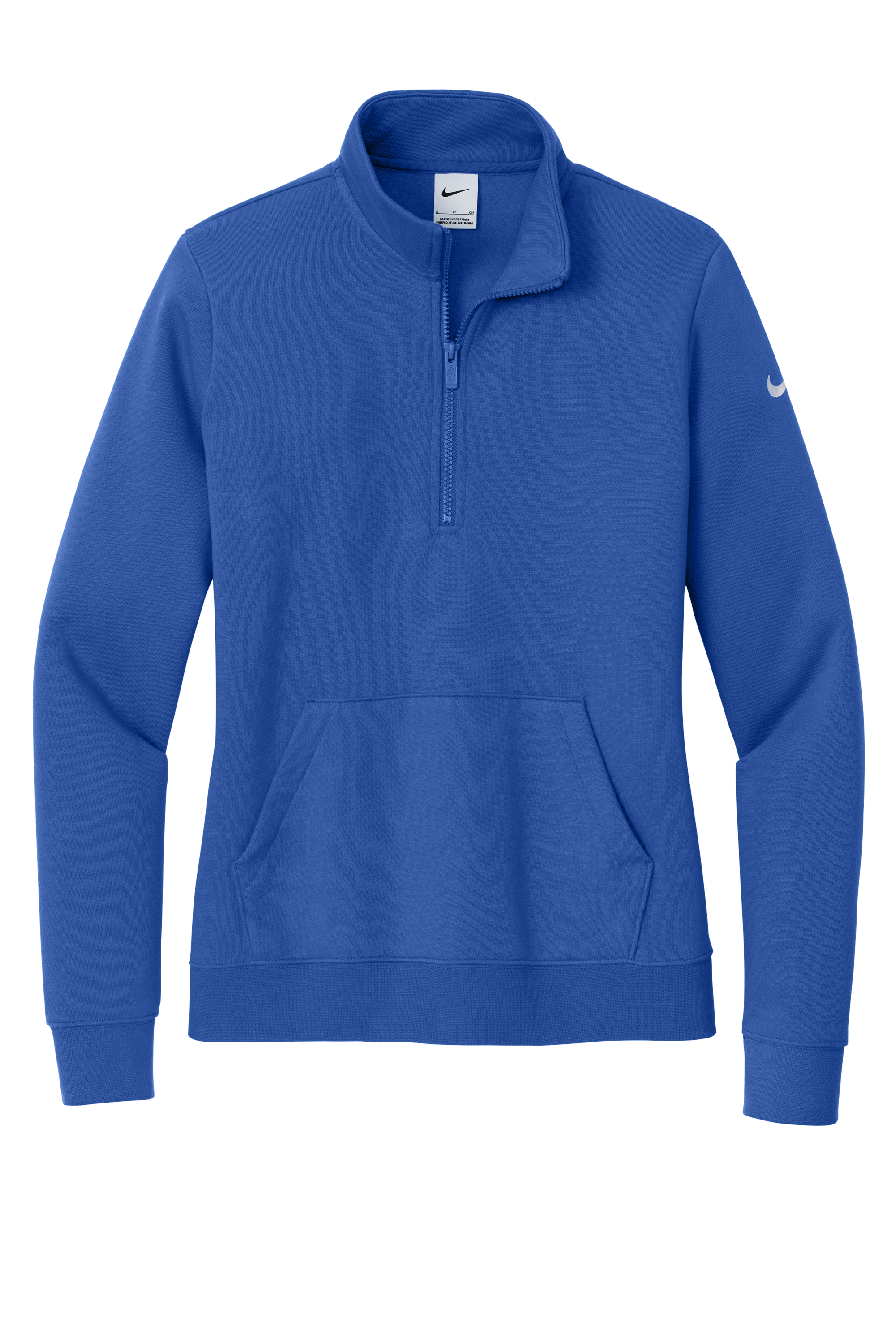 Women's Club Fleece Sleeve Swoosh 1/2-Zip