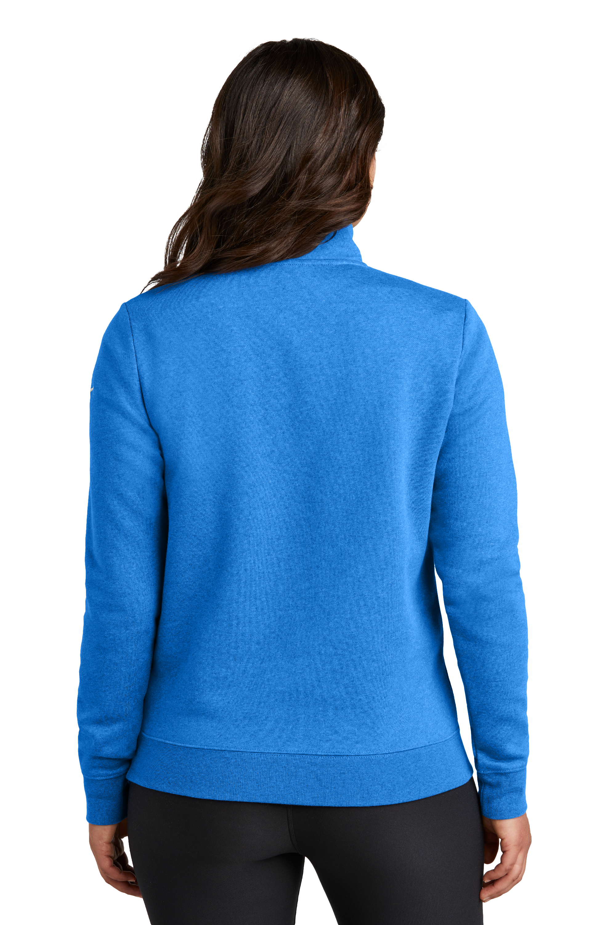 Women's Club Fleece Sleeve Swoosh 1/2-Zip