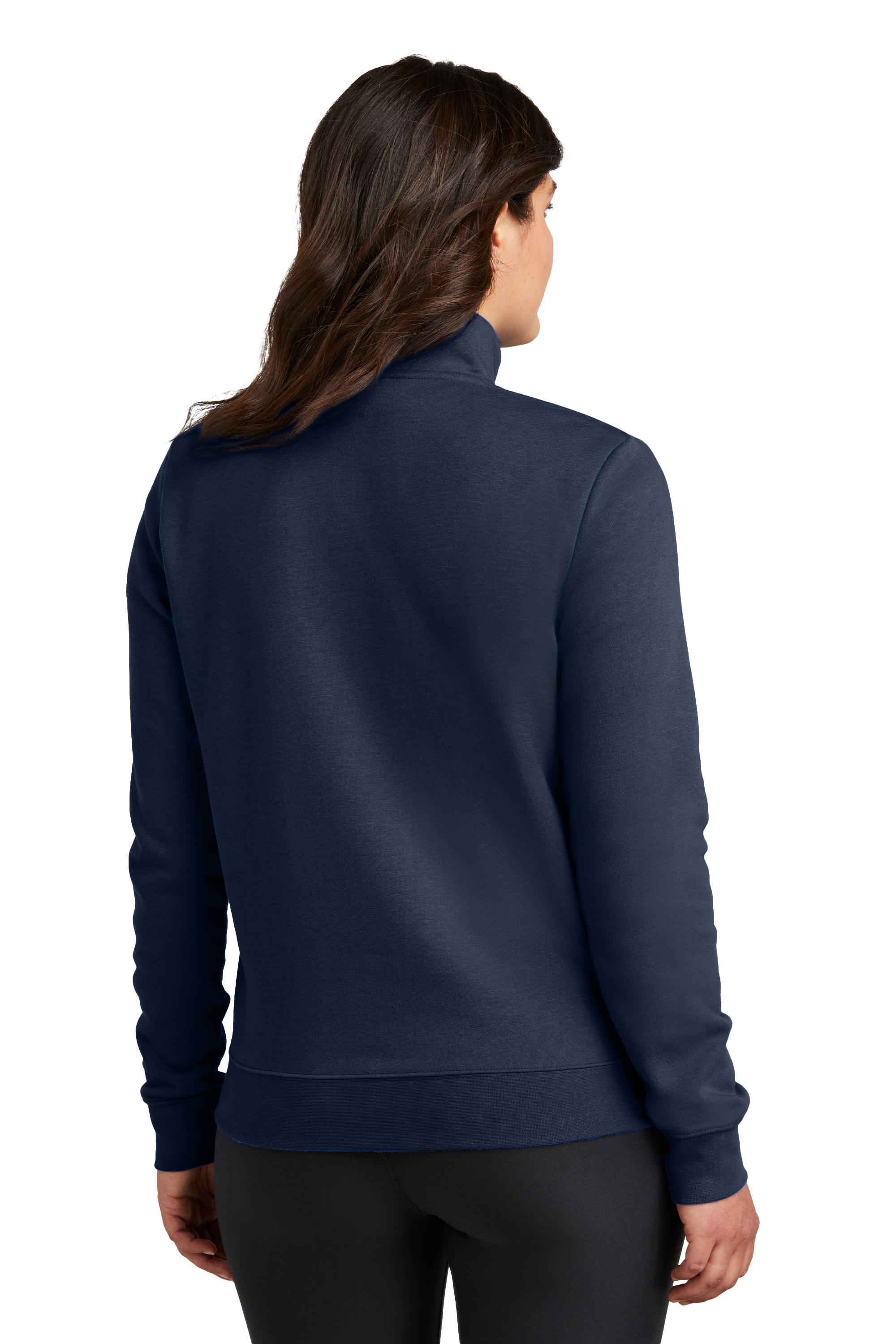 Women's Club Fleece Sleeve Swoosh 1/2-Zip