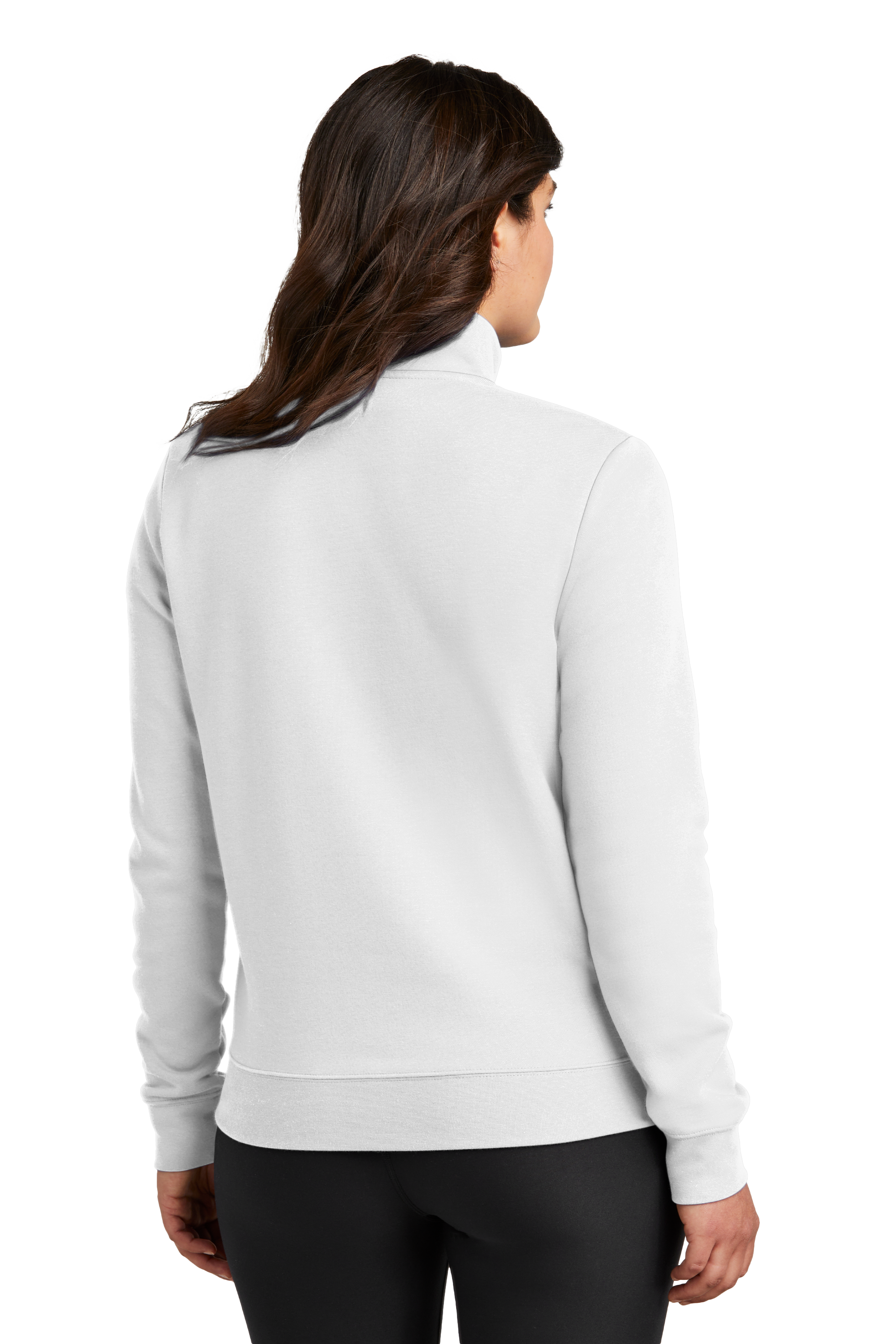 Women's Club Fleece Sleeve Swoosh 1/2-Zip