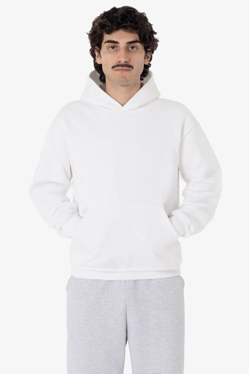 L/S HEAVY FLEECE HOOD PO