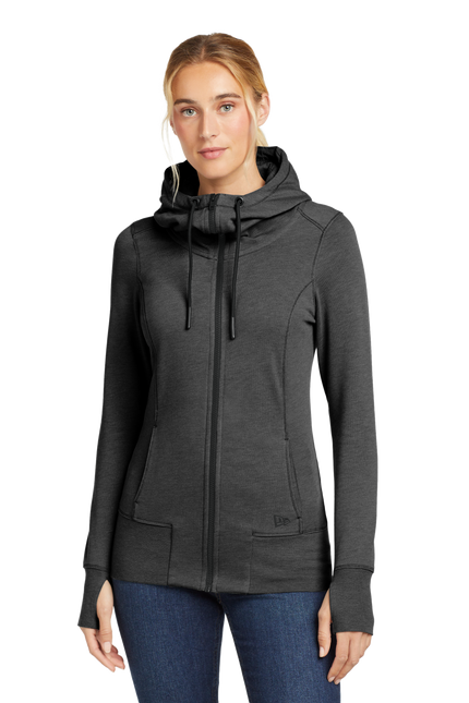Women's Tri-Blend Fleece Full-Zip Hoodie