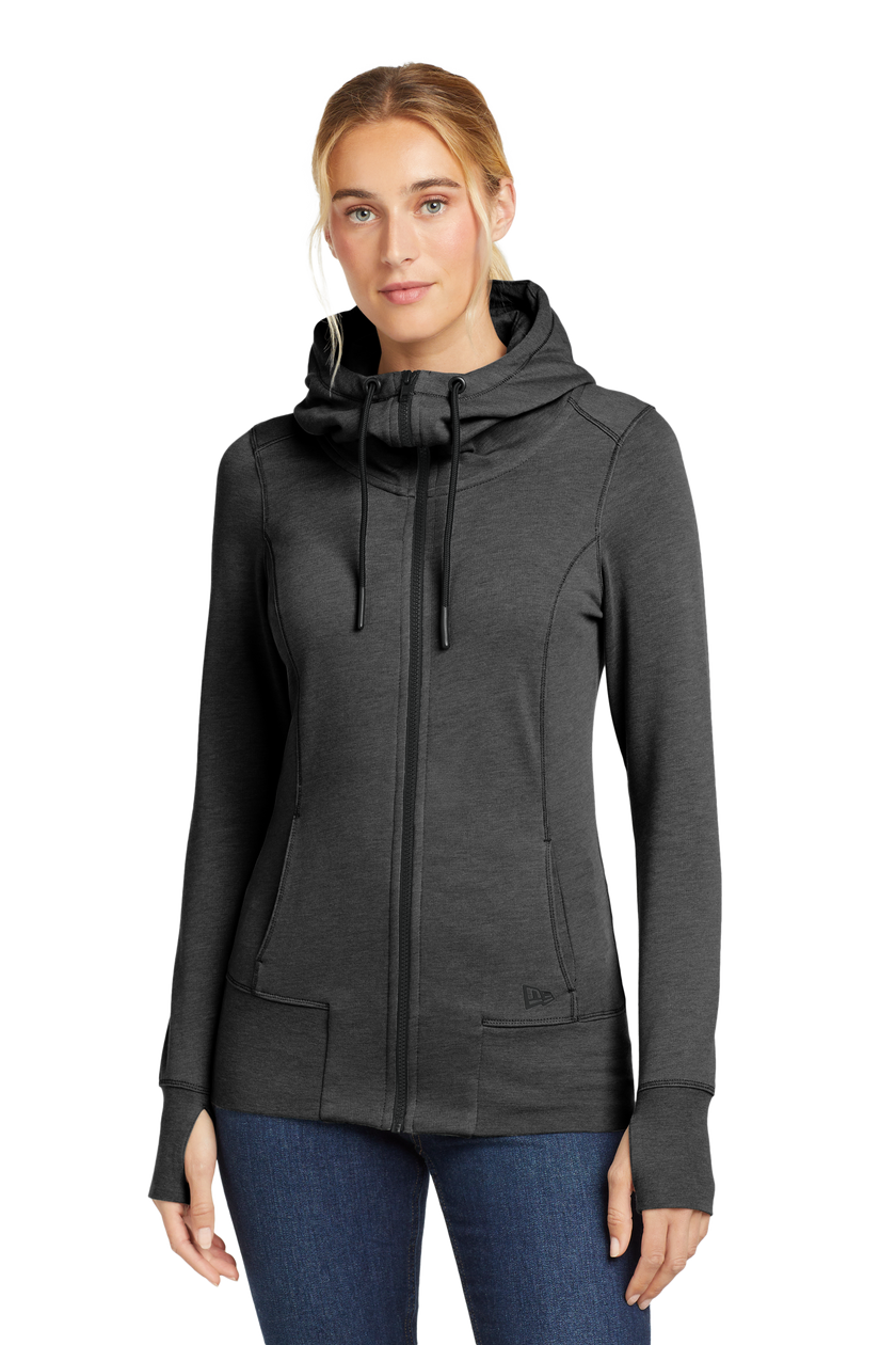 Women's Tri-Blend Fleece Full-Zip Hoodie