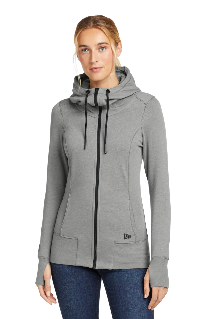 Women's Tri-Blend Fleece Full-Zip Hoodie