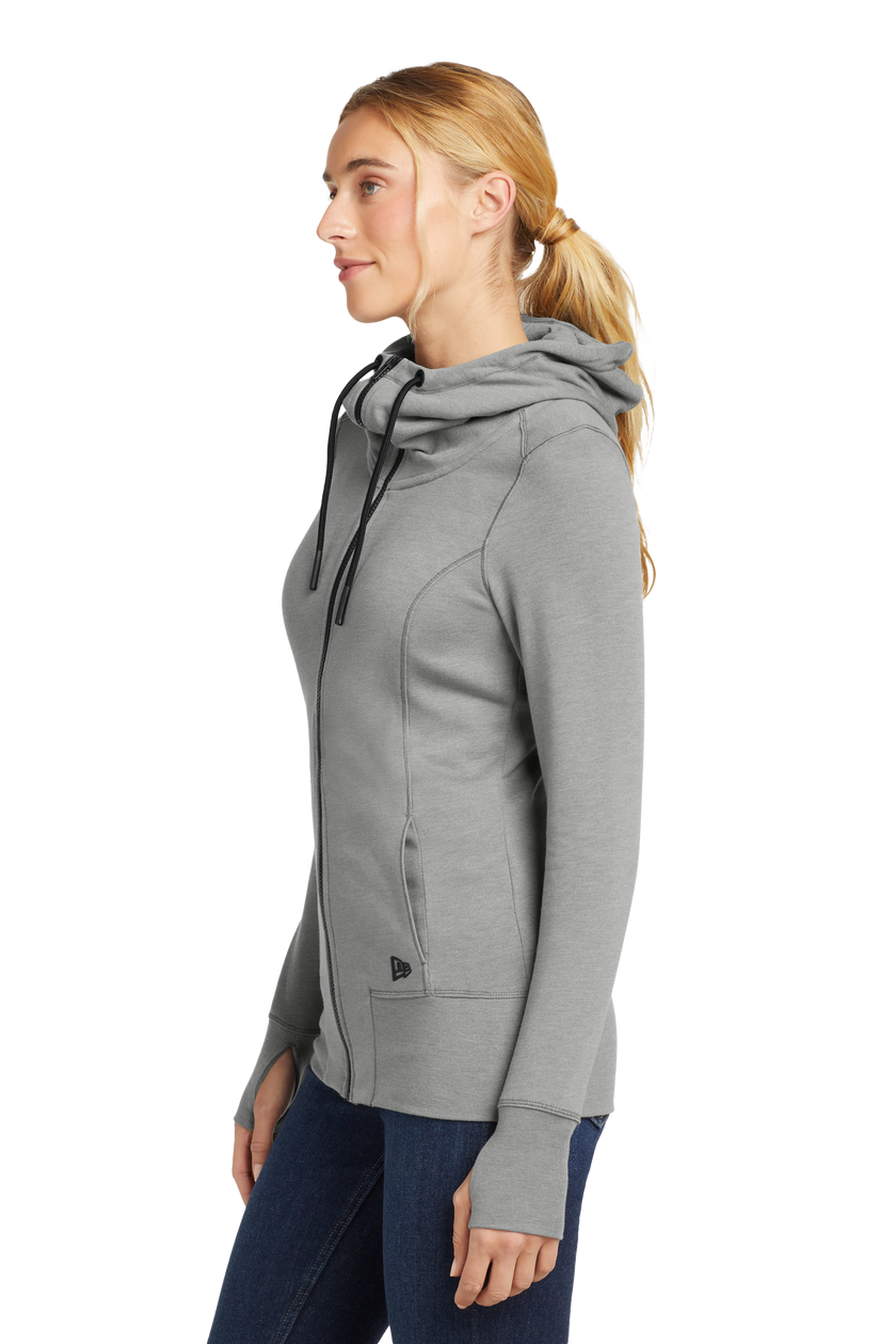 Women's Tri-Blend Fleece Full-Zip Hoodie