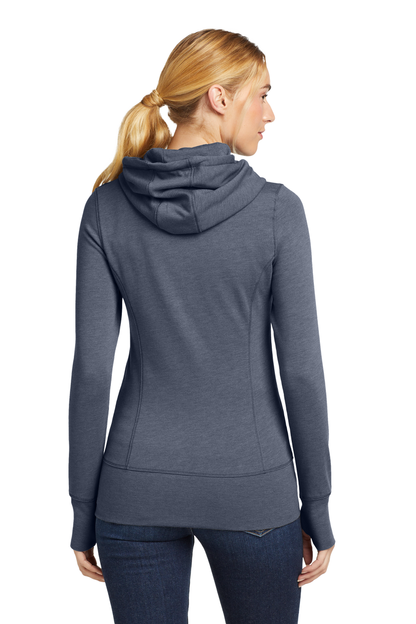 Women's Tri-Blend Fleece Full-Zip Hoodie