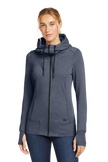 Women's Tri-Blend Fleece Full-Zip Hoodie