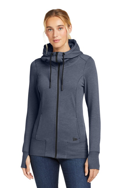 Women's Tri-Blend Fleece Full-Zip Hoodie