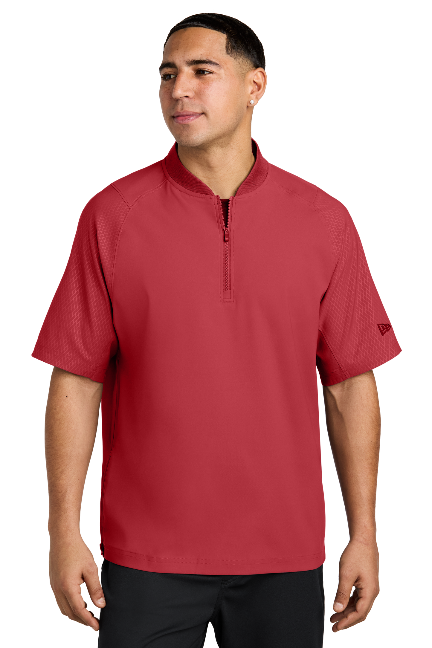 Cage Short Sleeve 1/4-Zip Jacket