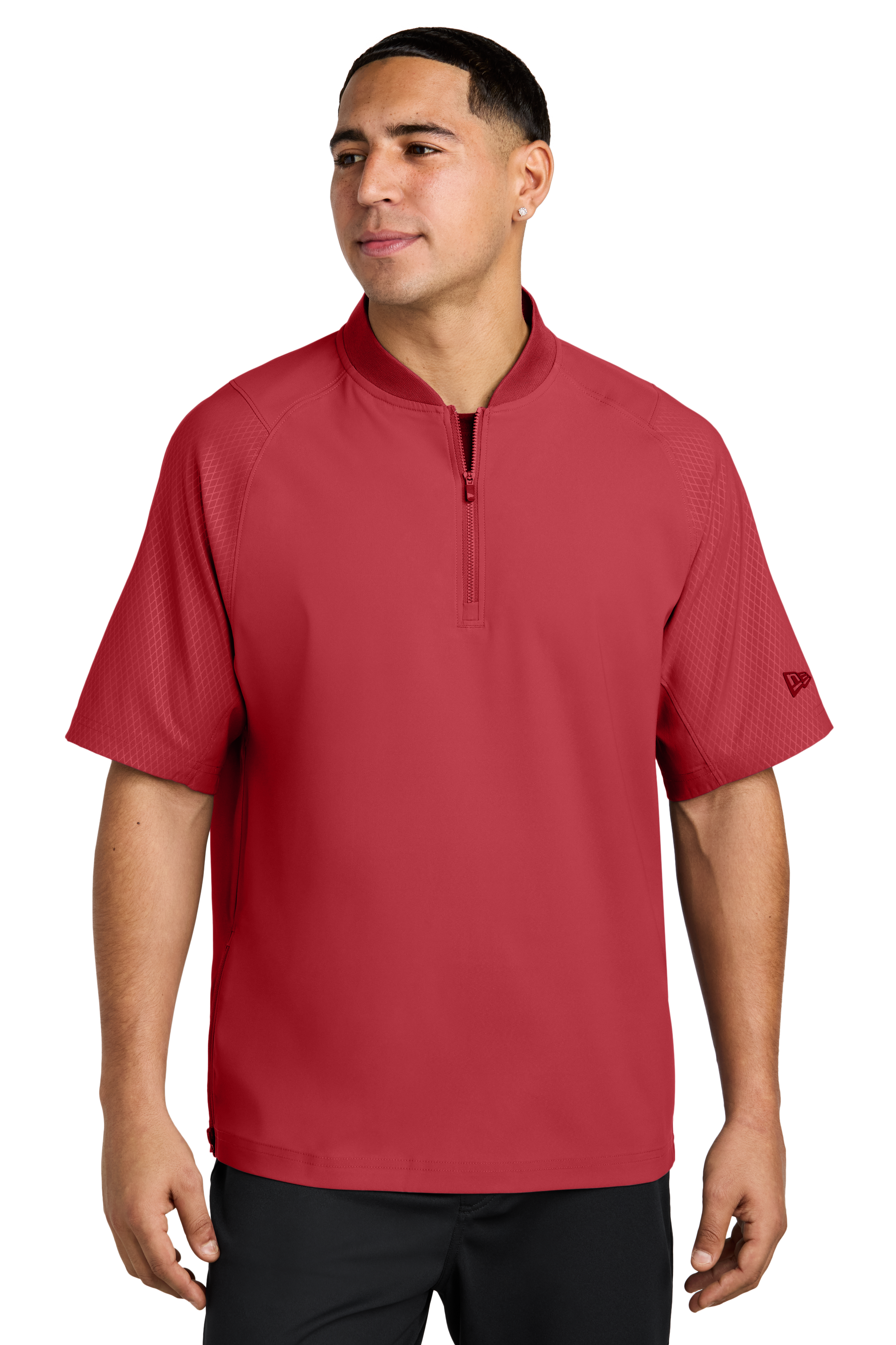 Cage Short Sleeve 1/4-Zip Jacket