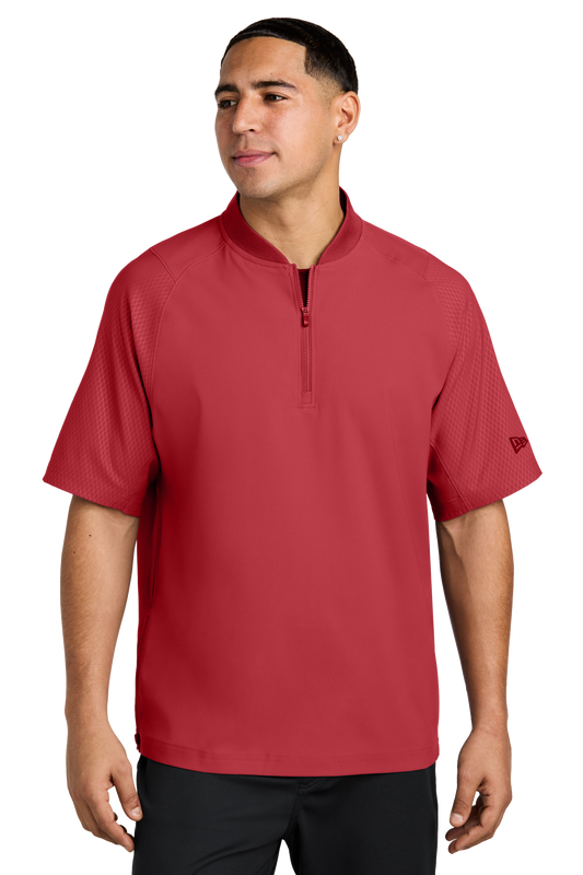 Cage Short Sleeve 1/4-Zip Jacket