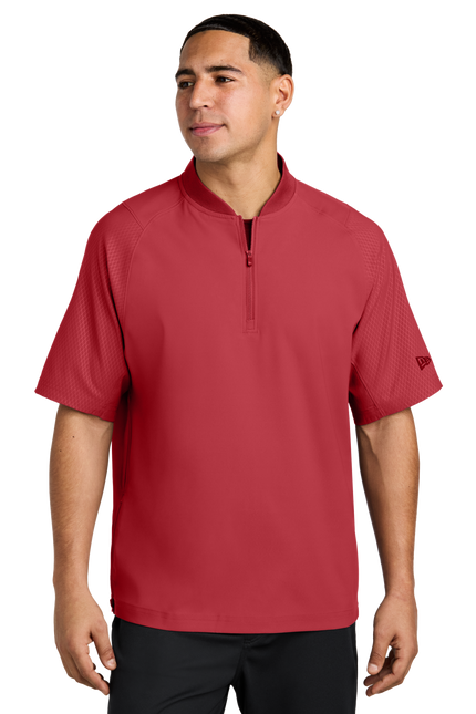 Cage Short Sleeve 1/4-Zip Jacket