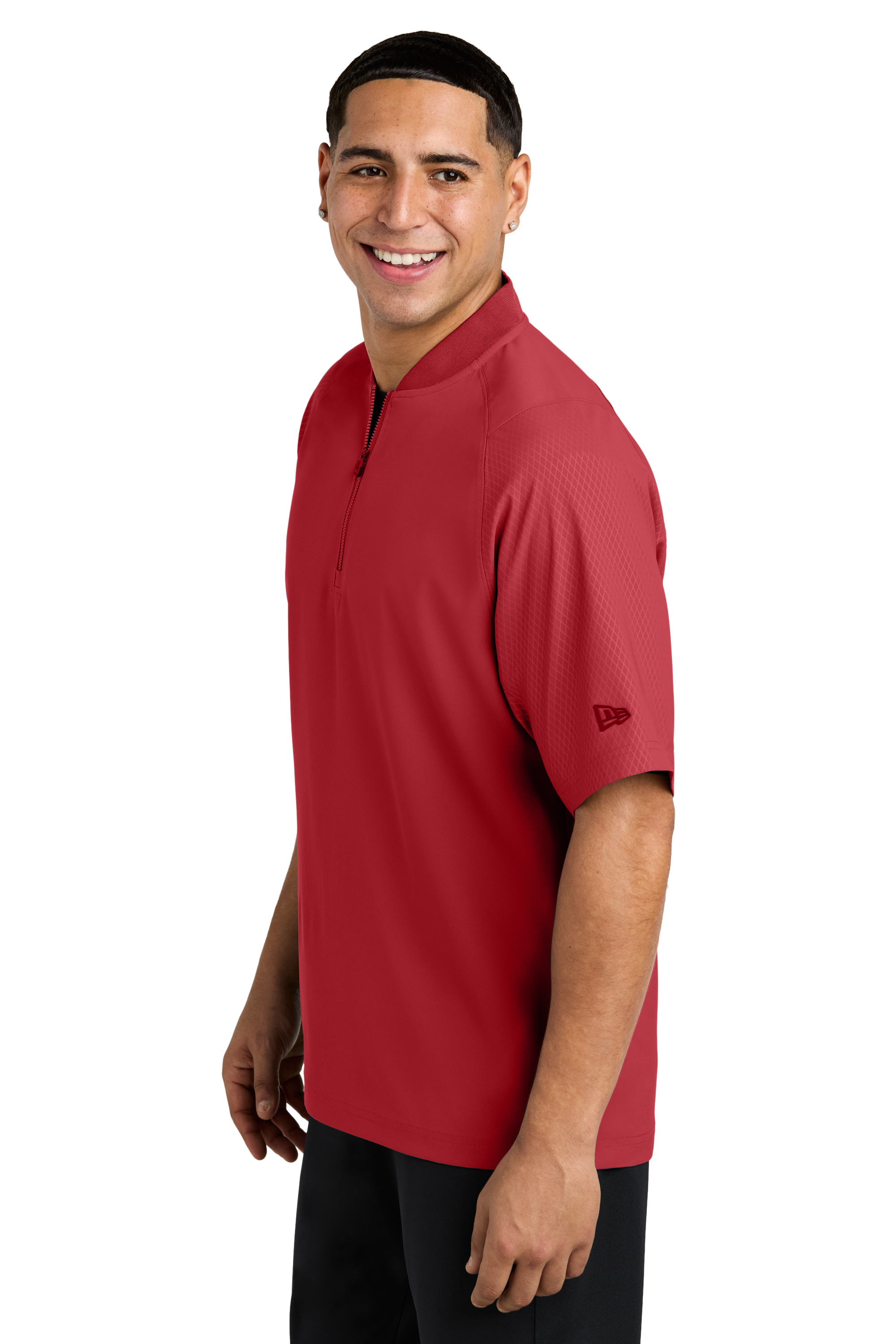 Cage Short Sleeve 1/4-Zip Jacket