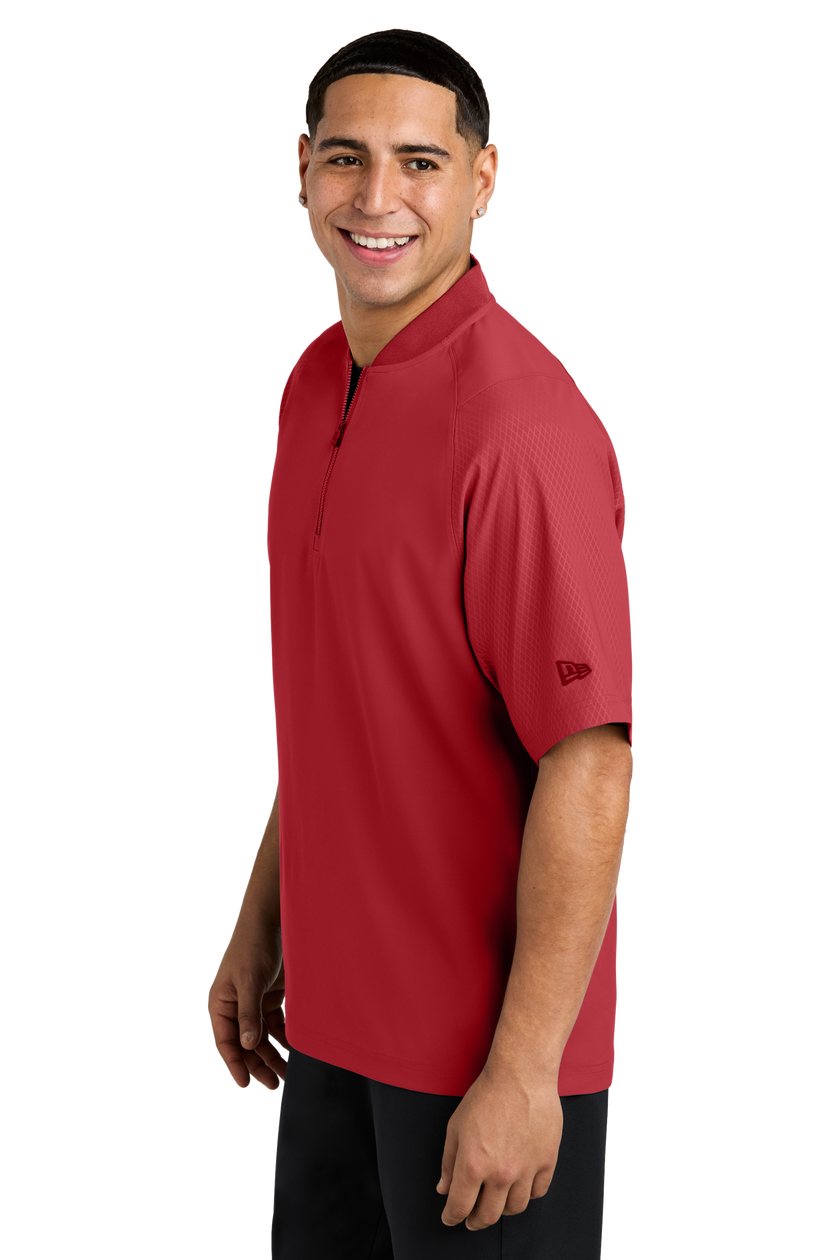 Cage Short Sleeve 1/4-Zip Jacket