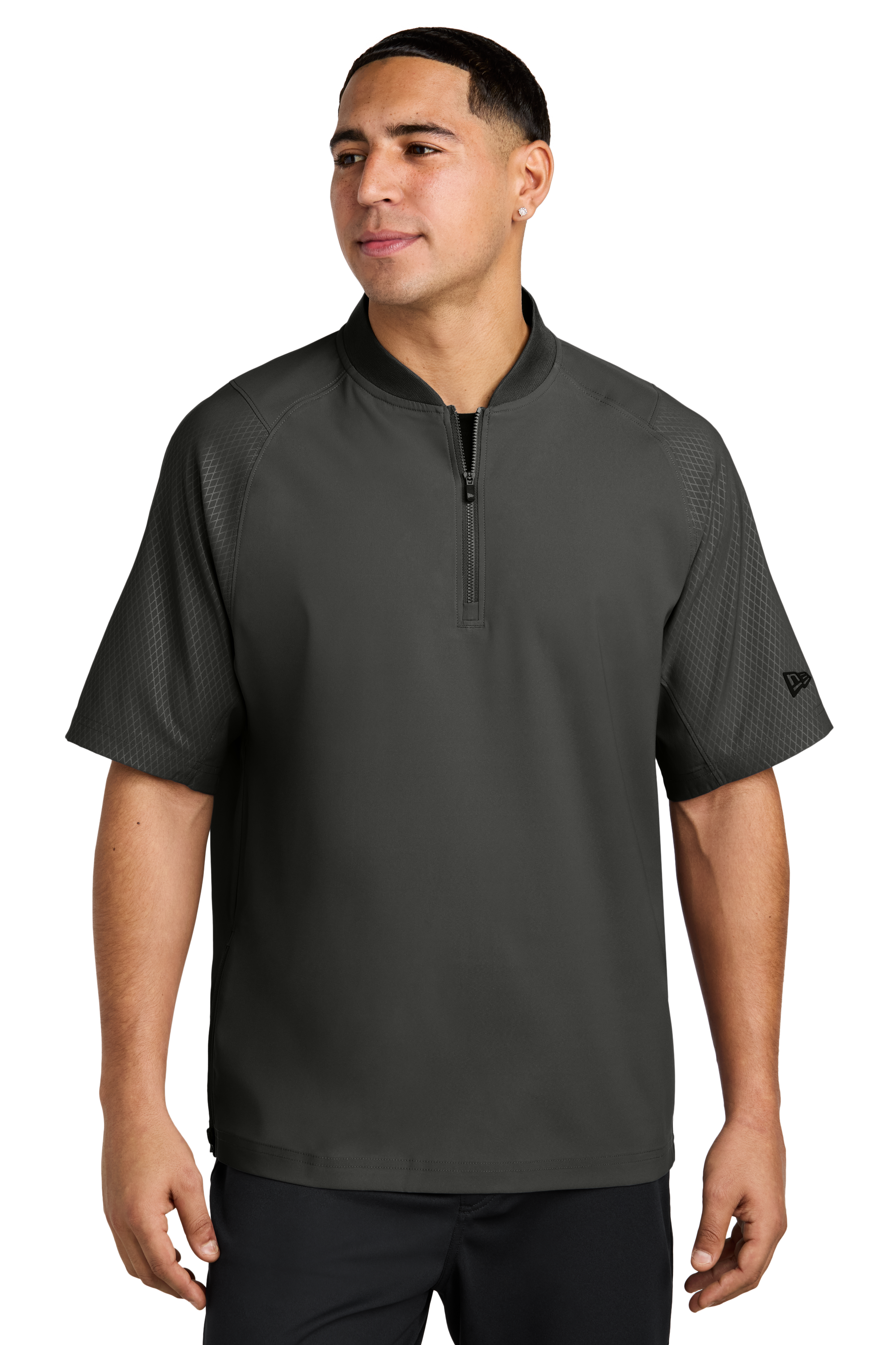 Cage Short Sleeve 1/4-Zip Jacket