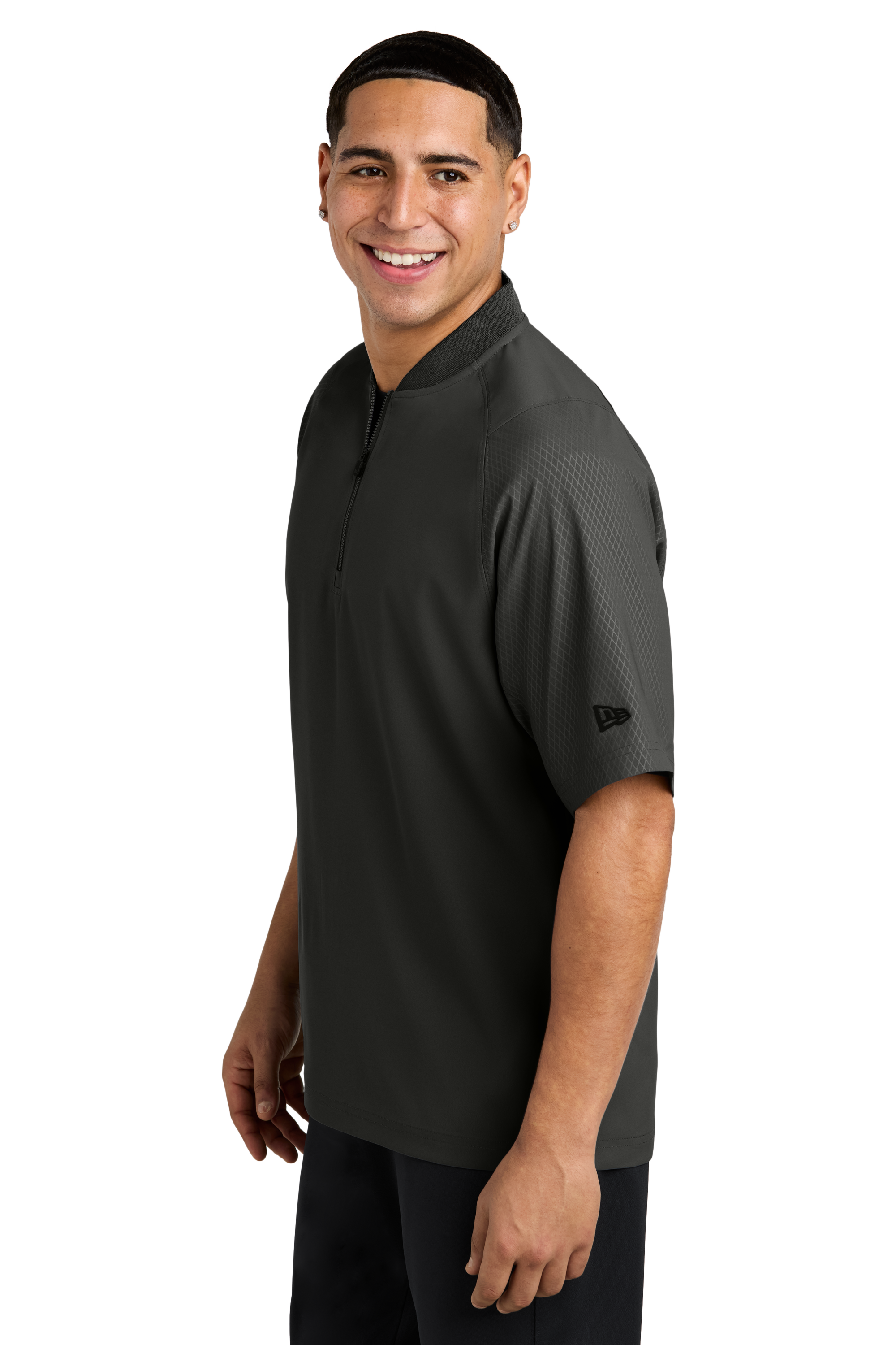 Cage Short Sleeve 1/4-Zip Jacket
