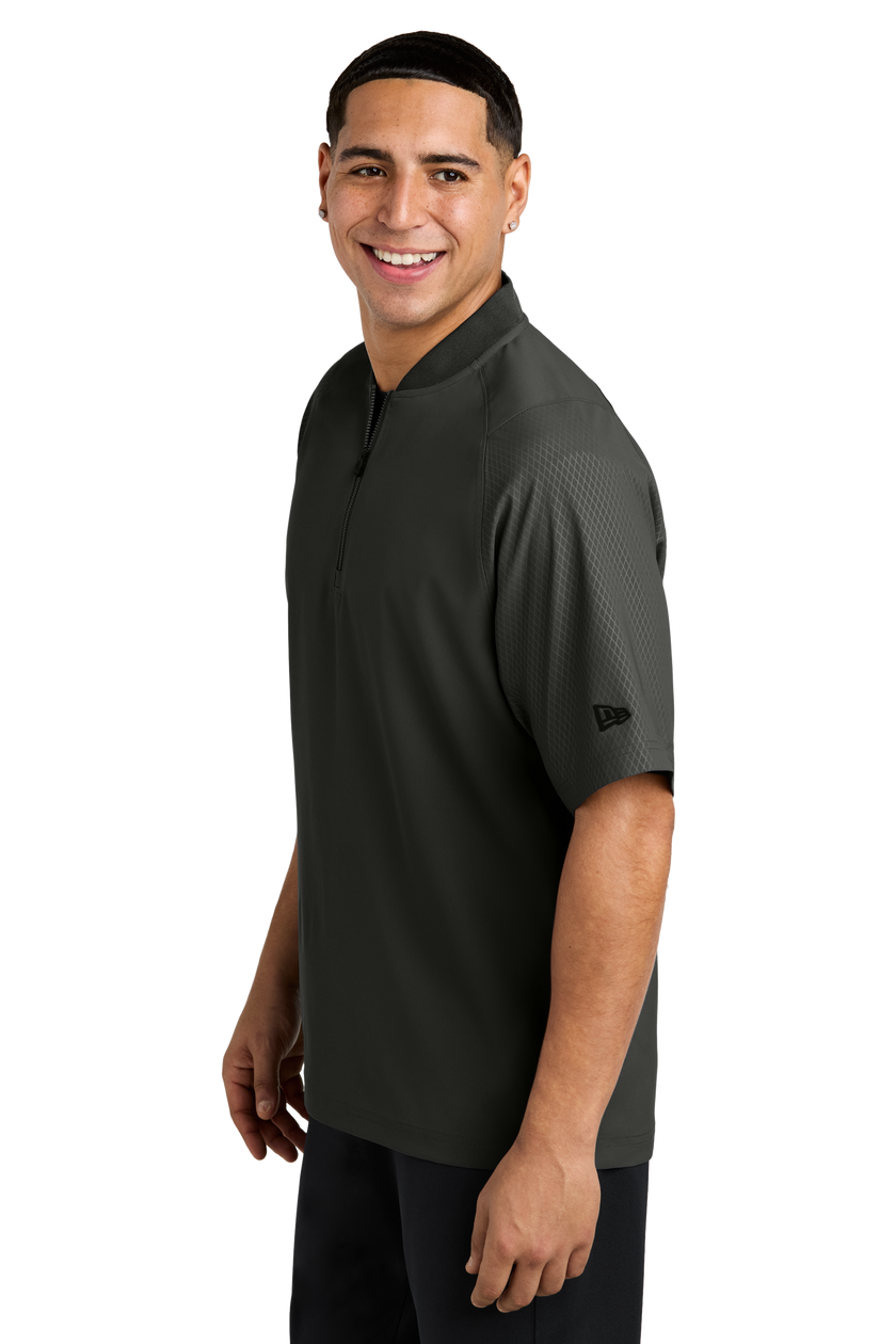 Cage Short Sleeve 1/4-Zip Jacket