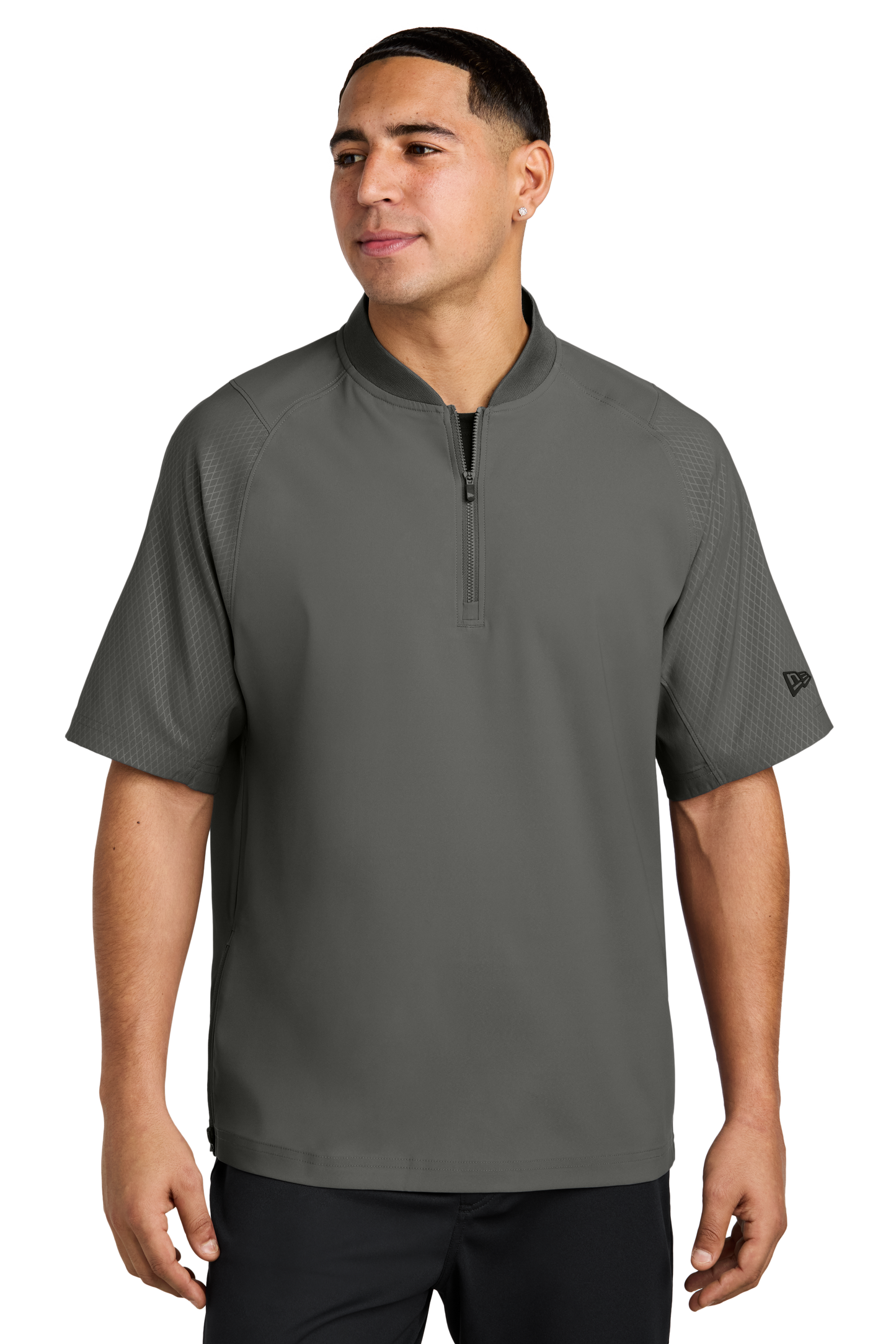 Cage Short Sleeve 1/4-Zip Jacket
