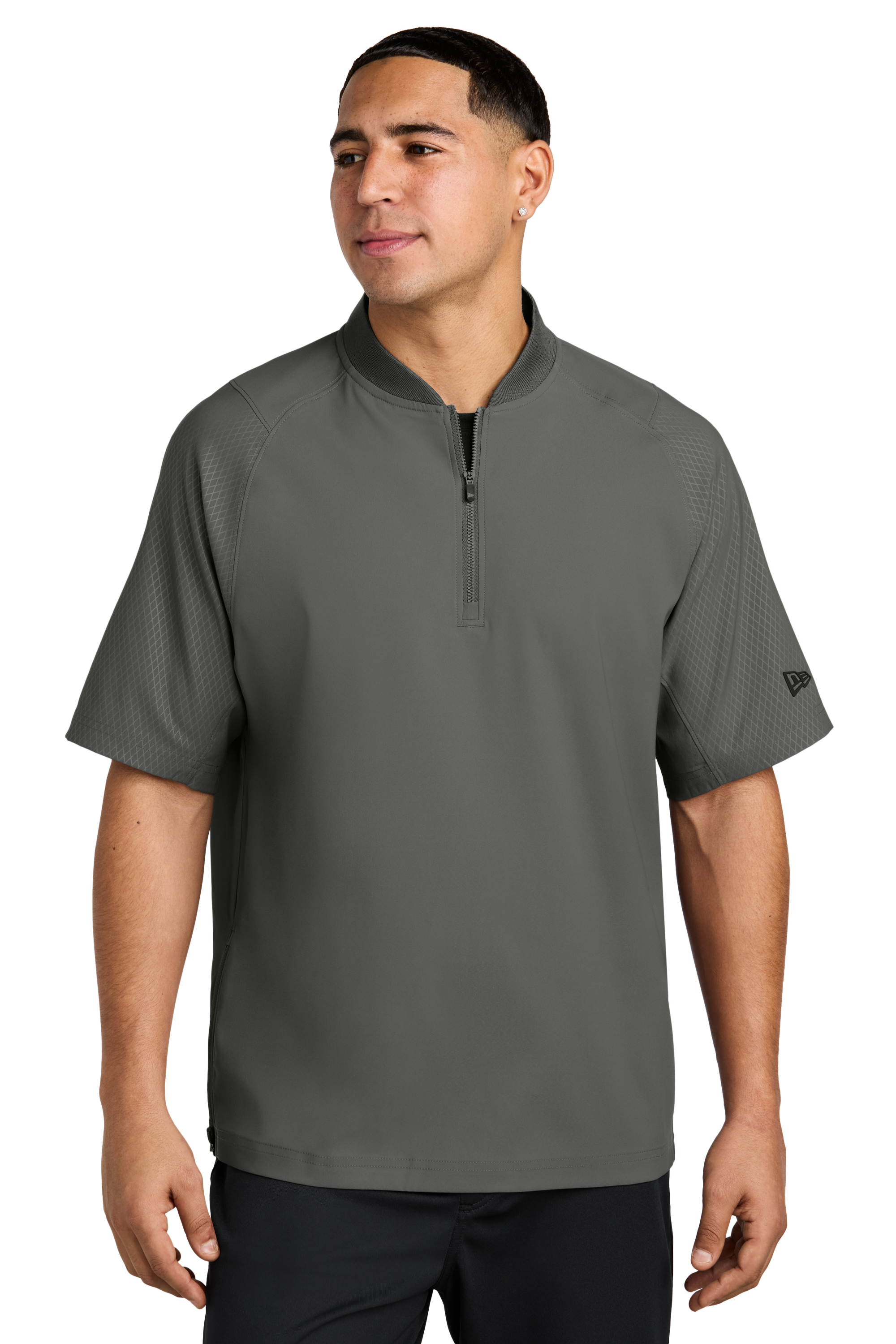 Cage Short Sleeve 1/4-Zip Jacket