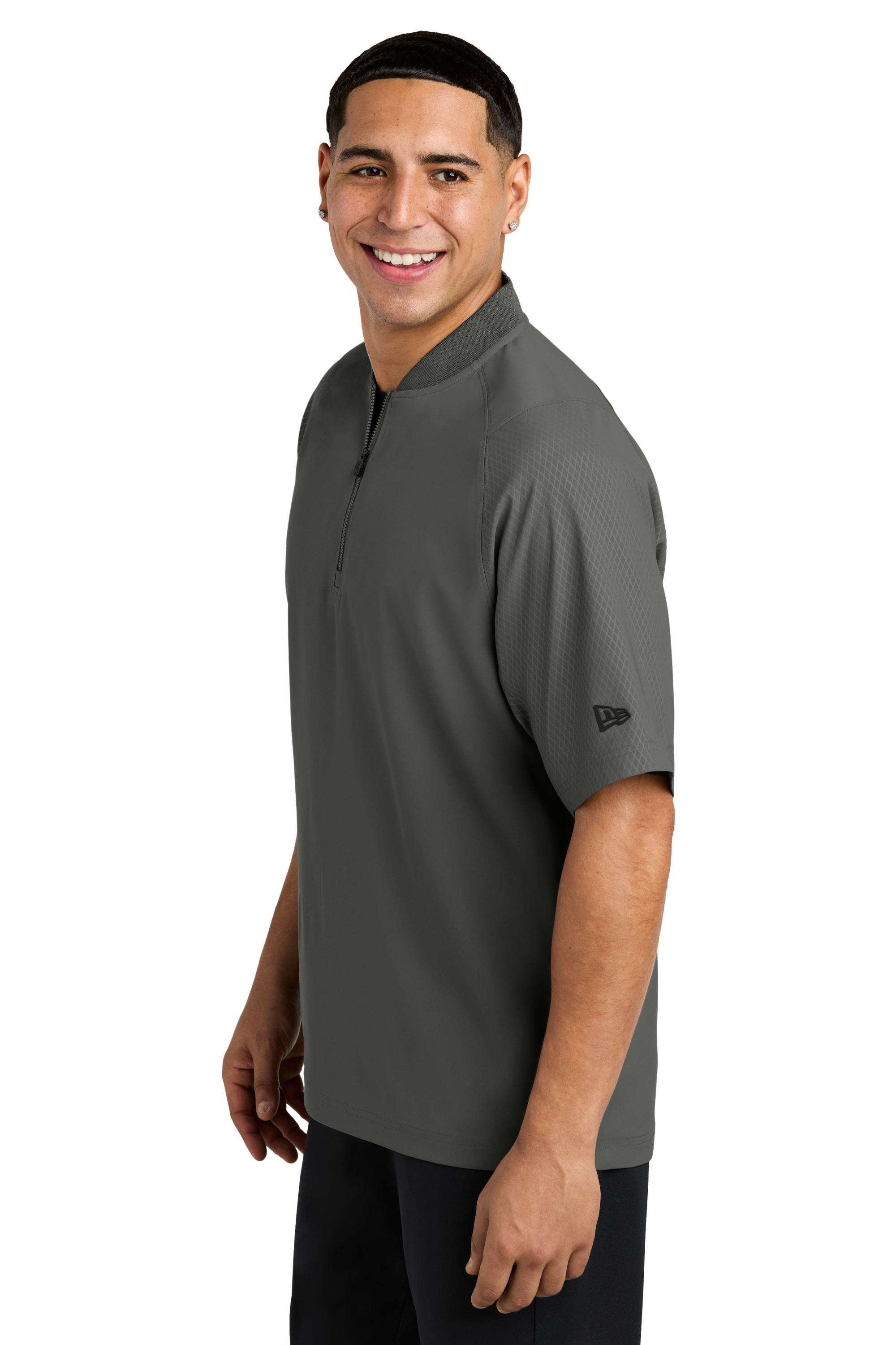 Cage Short Sleeve 1/4-Zip Jacket