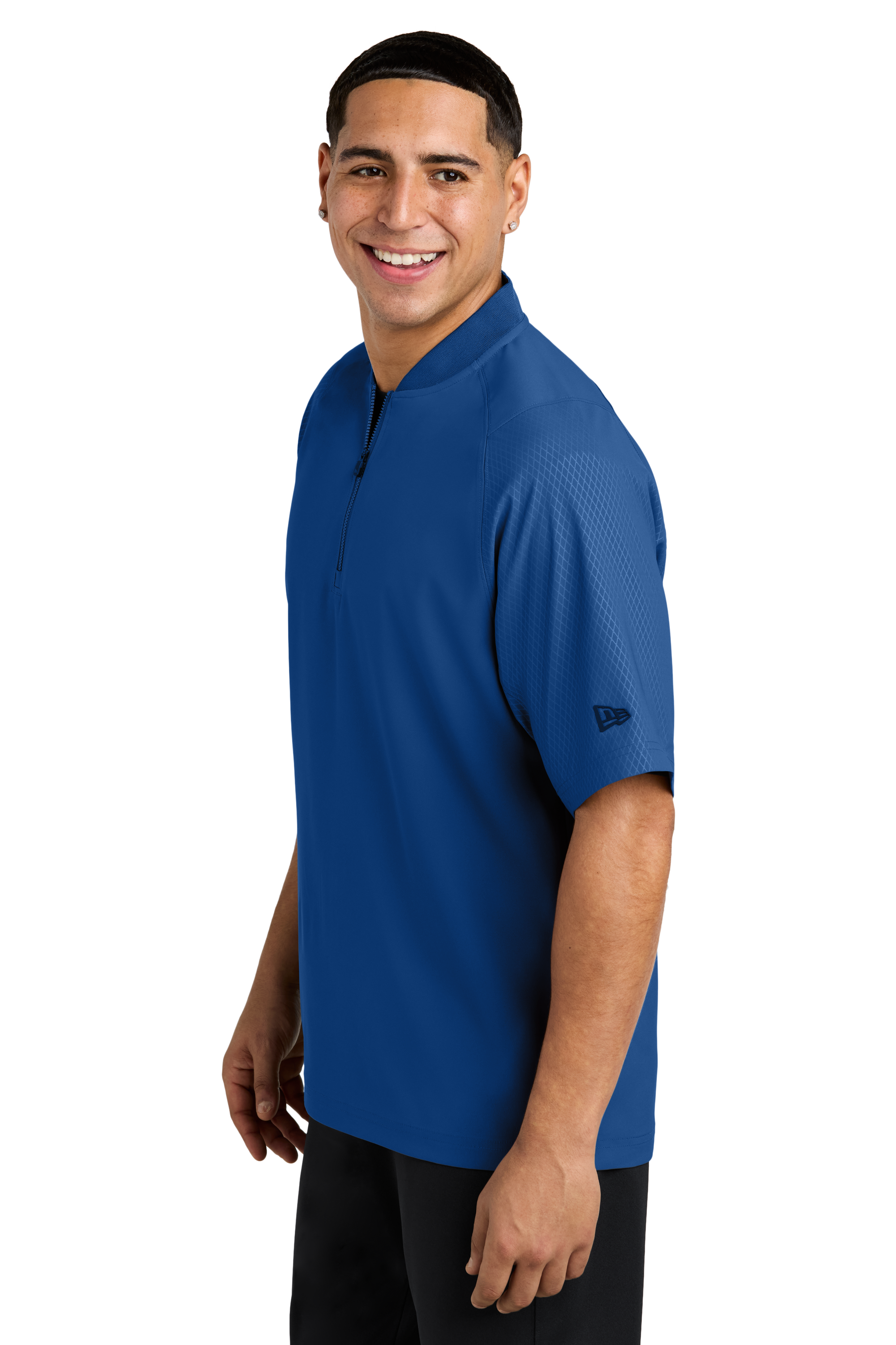 Cage Short Sleeve 1/4-Zip Jacket