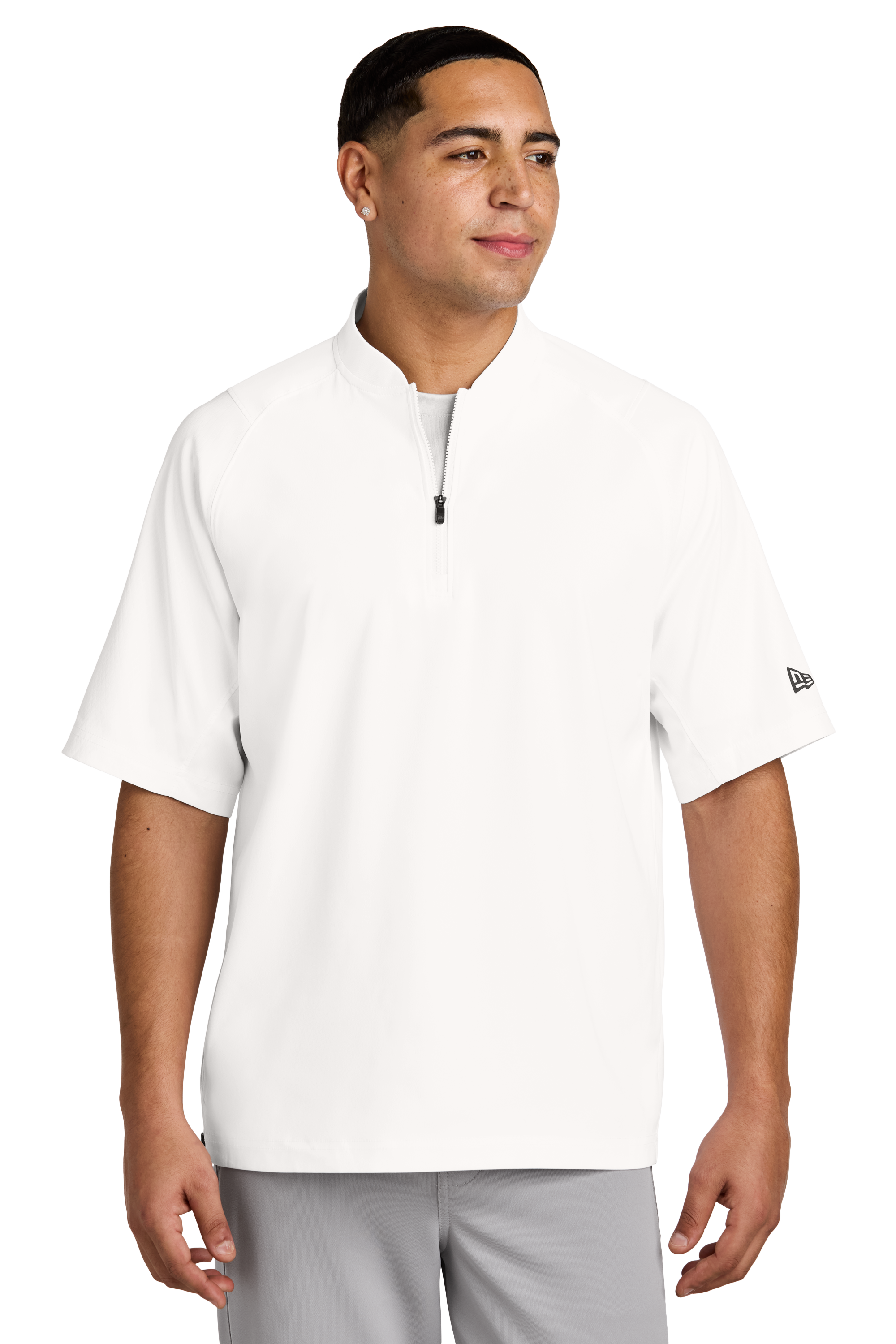 Cage Short Sleeve 1/4-Zip Jacket
