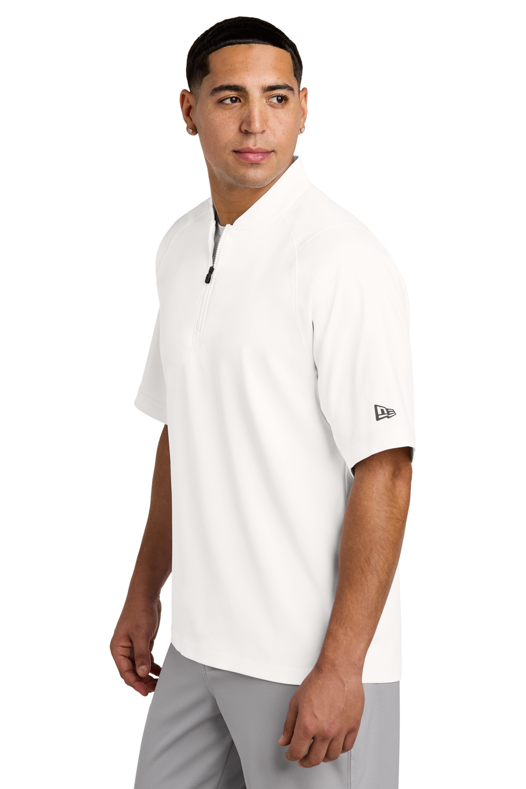 Cage Short Sleeve 1/4-Zip Jacket