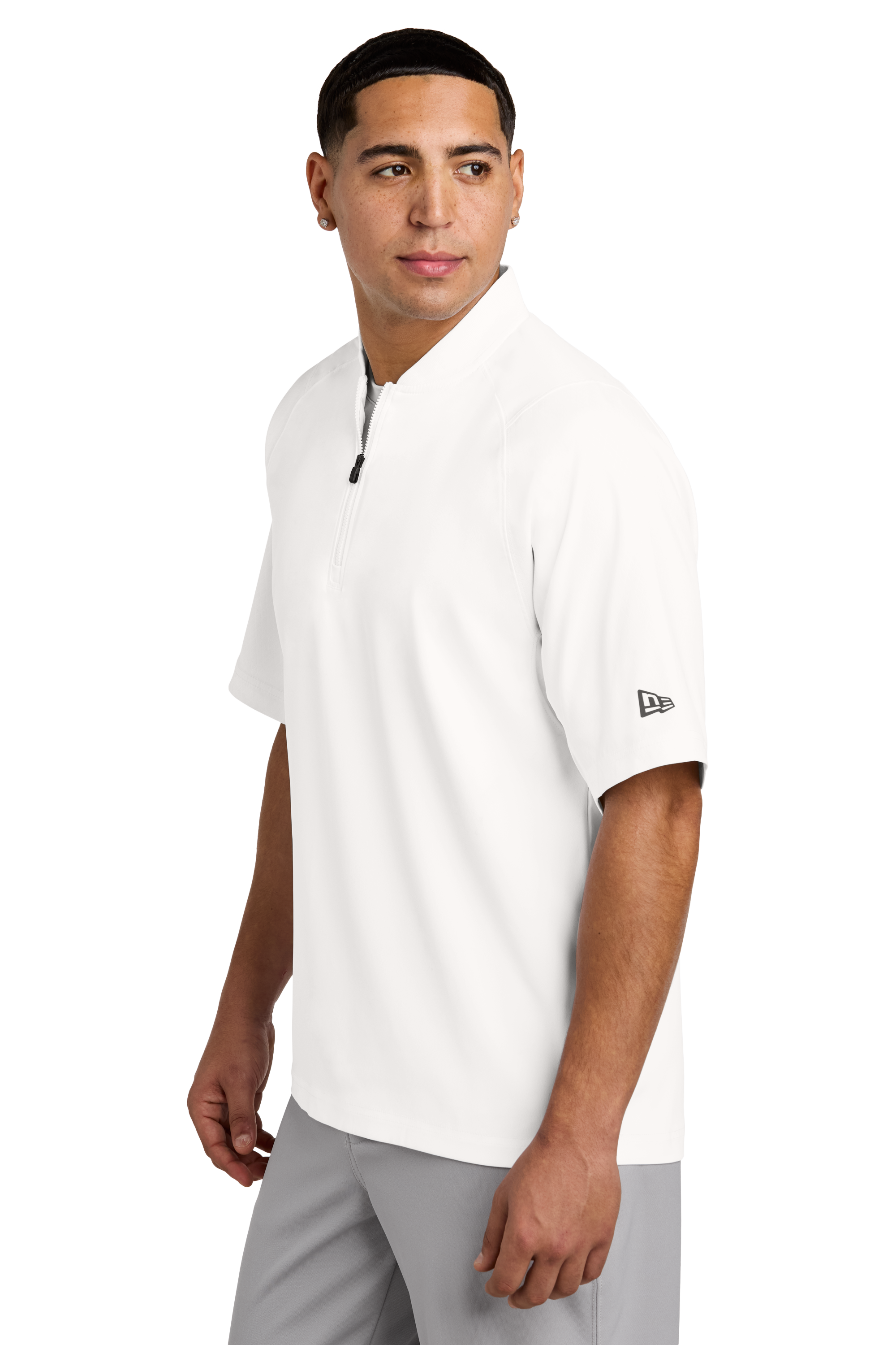 Cage Short Sleeve 1/4-Zip Jacket