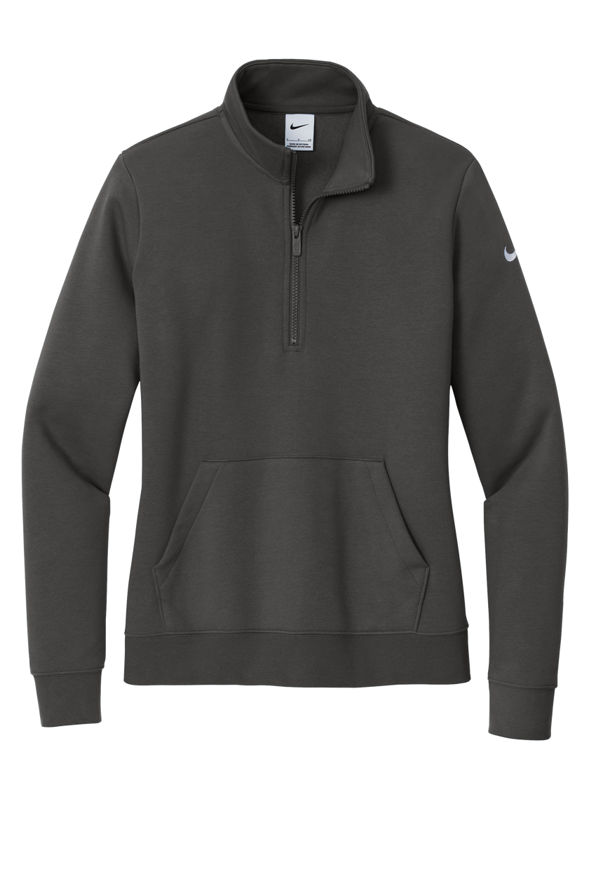 Women's Club Fleece Sleeve Swoosh 1/2-Zip
