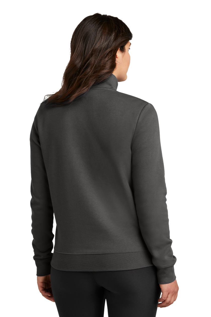 Women's Club Fleece Sleeve Swoosh 1/2-Zip