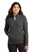 Women's Club Fleece Sleeve Swoosh 1/2-Zip