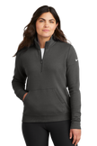 Women's Club Fleece Sleeve Swoosh 1/2-Zip