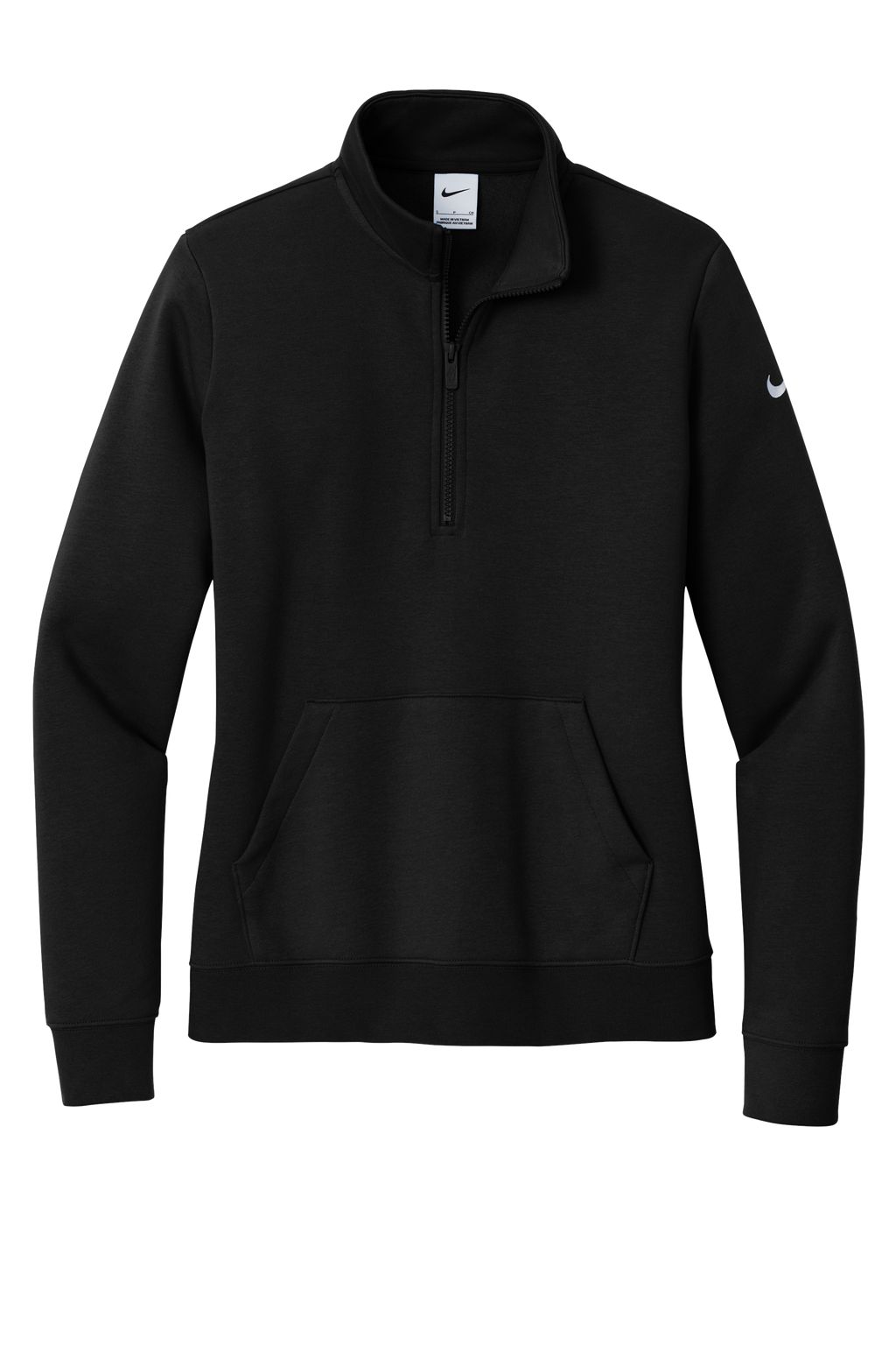 Women's Club Fleece Sleeve Swoosh 1/2-Zip