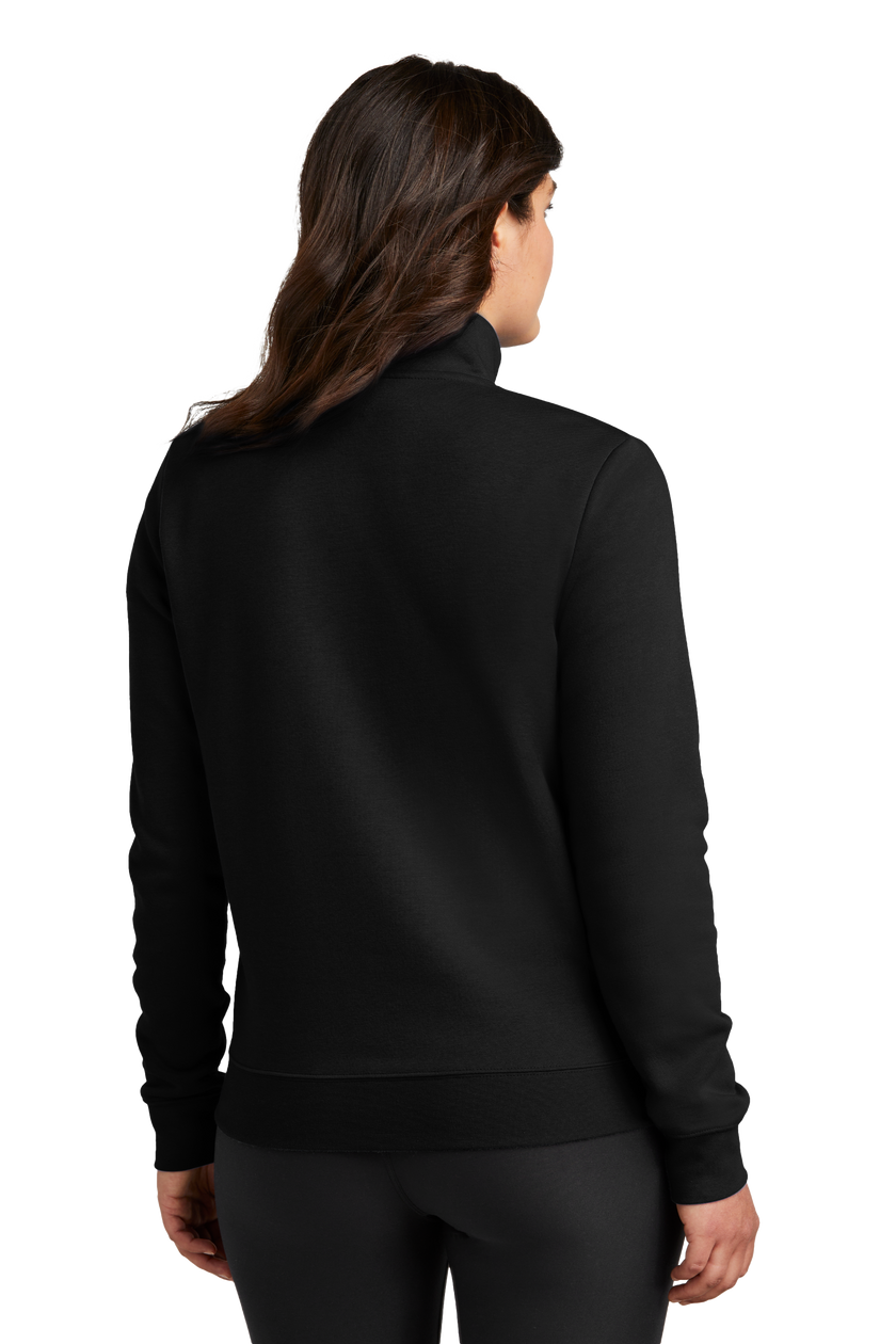 Women's Club Fleece Sleeve Swoosh 1/2-Zip