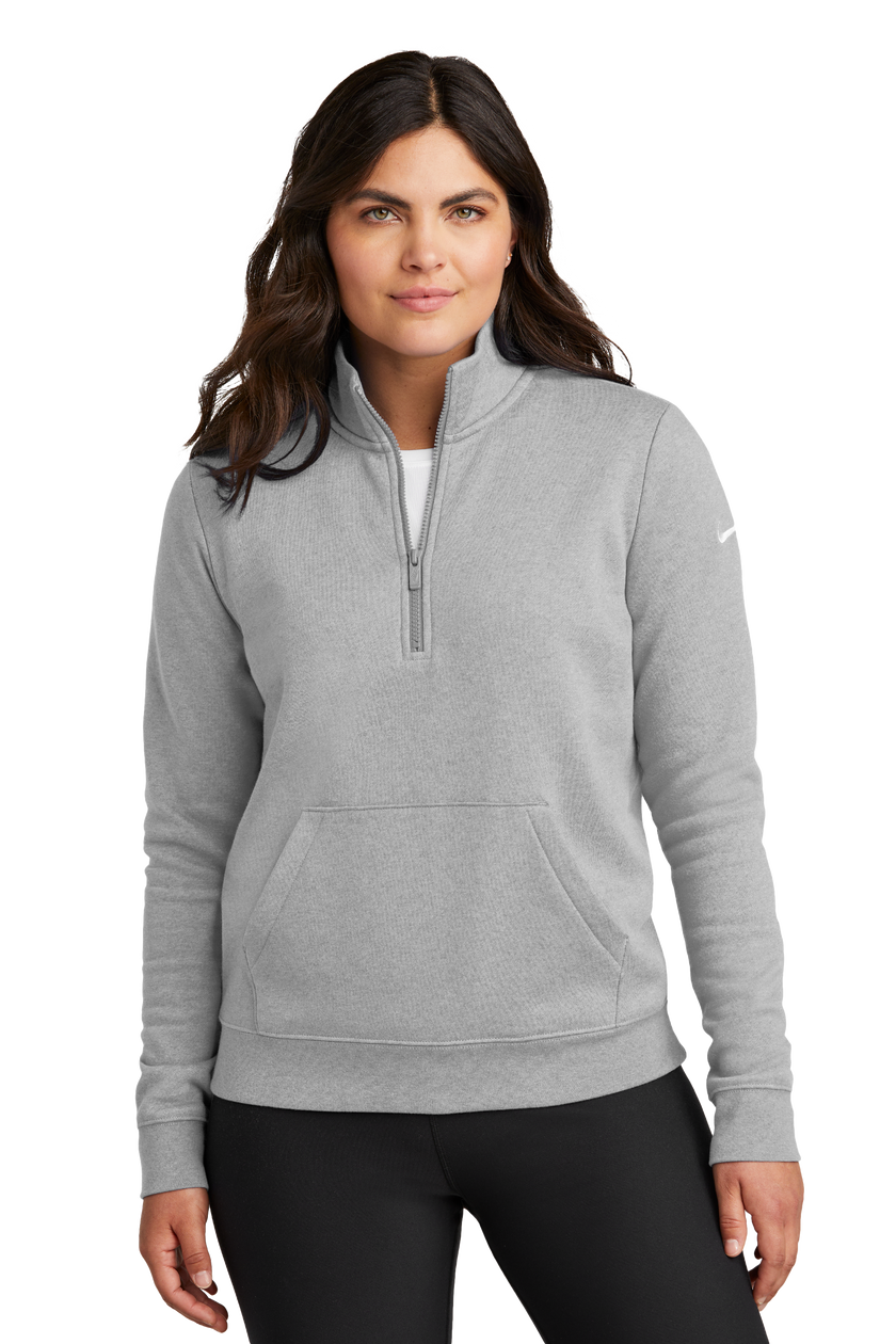 Women's Club Fleece Sleeve Swoosh 1/2-Zip