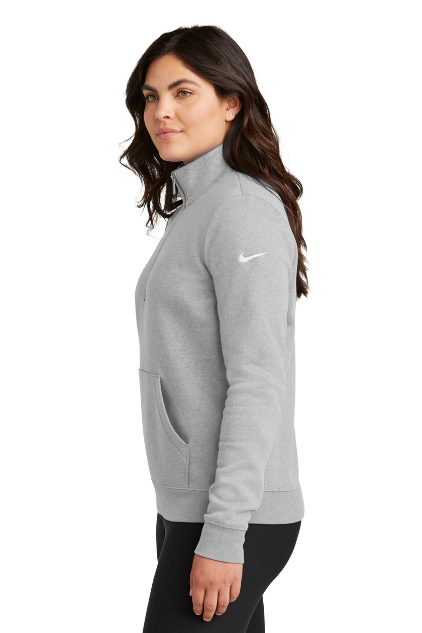 Women's Club Fleece Sleeve Swoosh 1/2-Zip