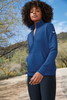 Women's Club Fleece Sleeve Swoosh 1/2-Zip