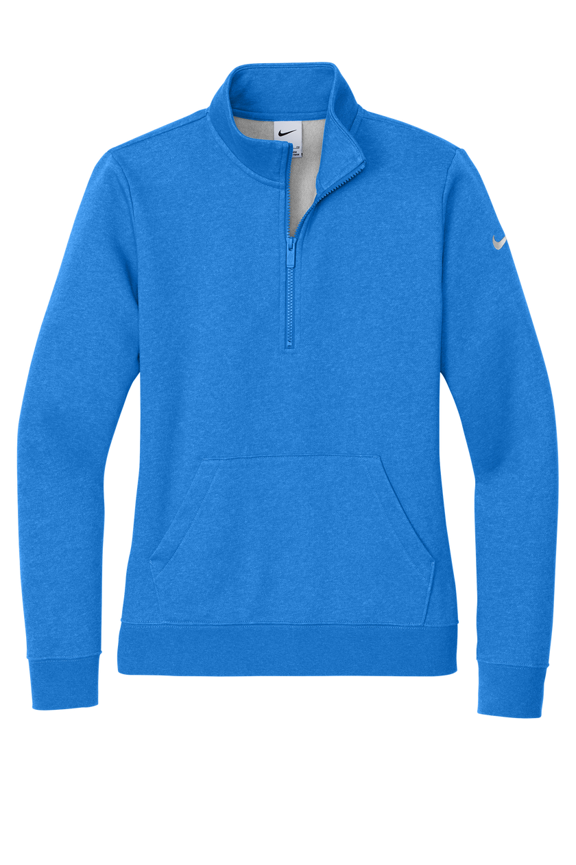 Women's Club Fleece Sleeve Swoosh 1/2-Zip