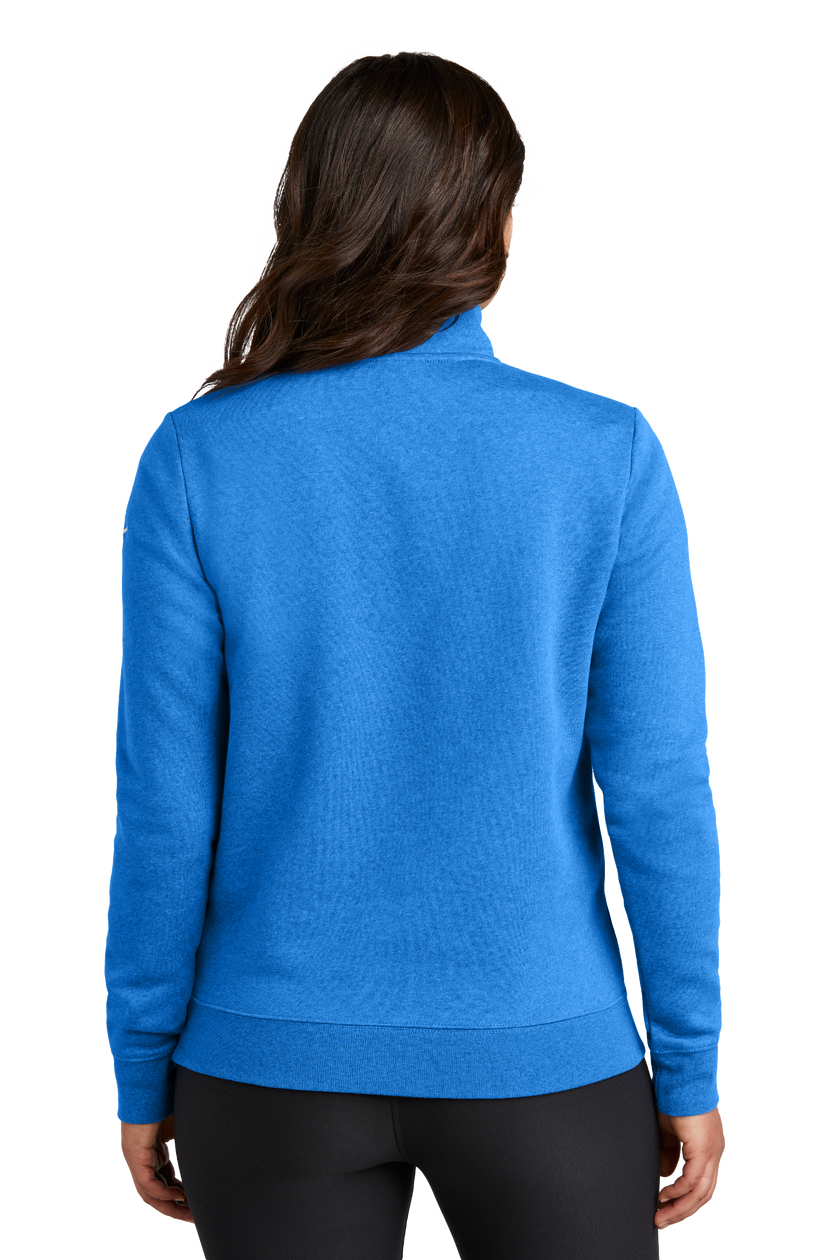 Women's Club Fleece Sleeve Swoosh 1/2-Zip