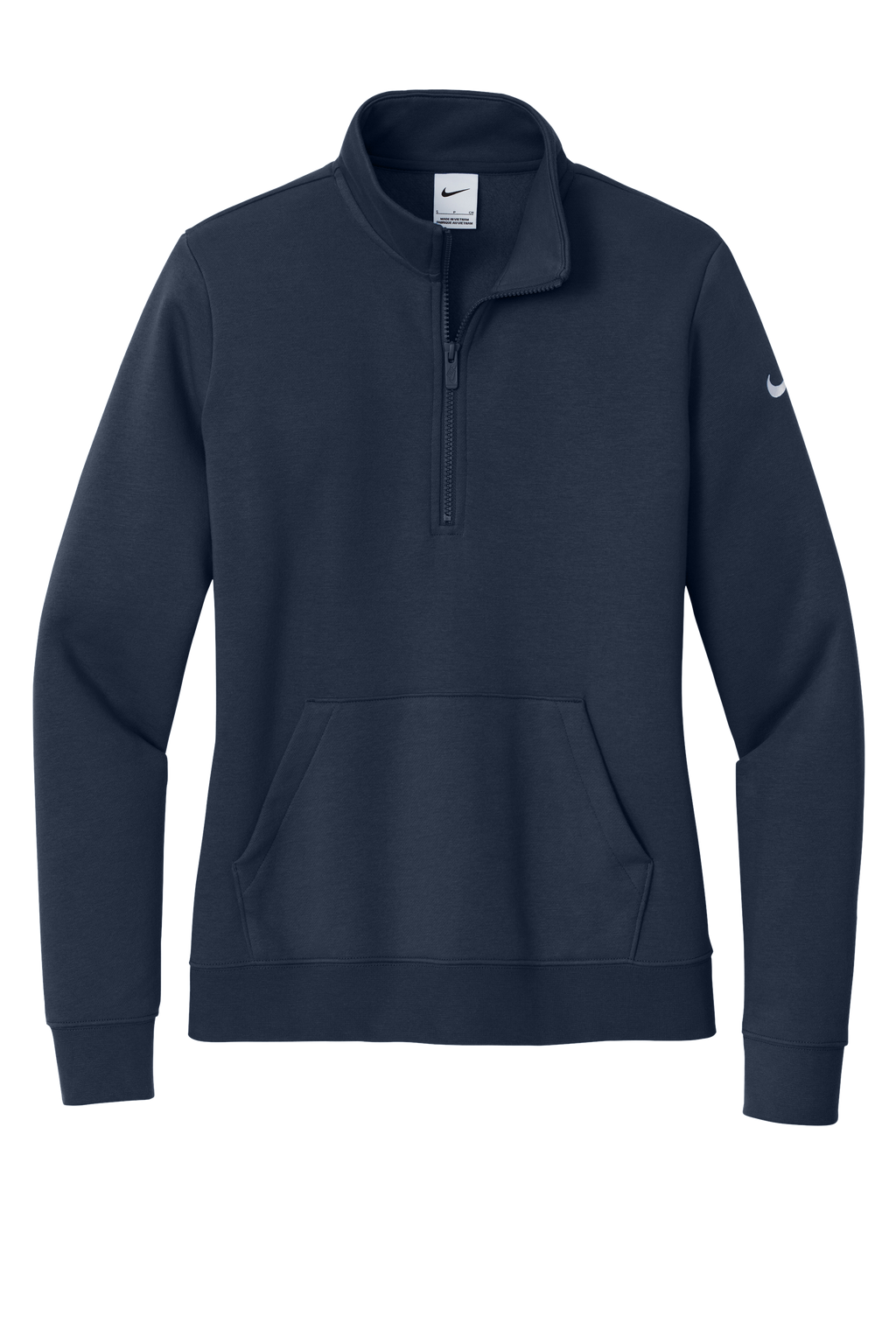 Women's Club Fleece Sleeve Swoosh 1/2-Zip