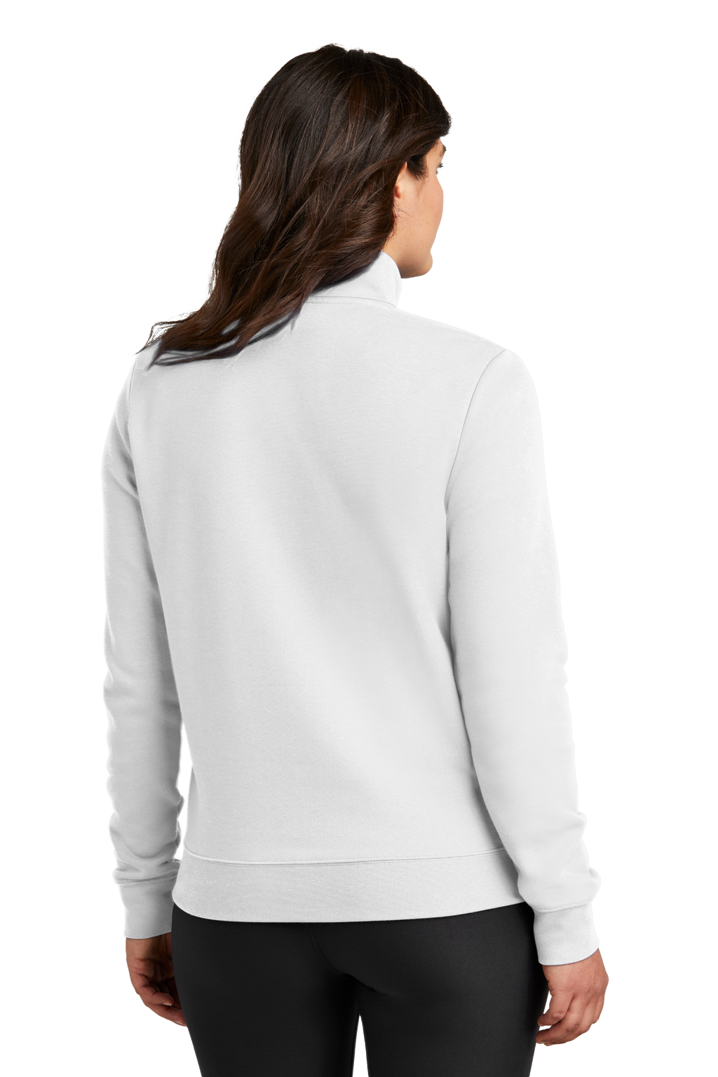 Women's Club Fleece Sleeve Swoosh 1/2-Zip