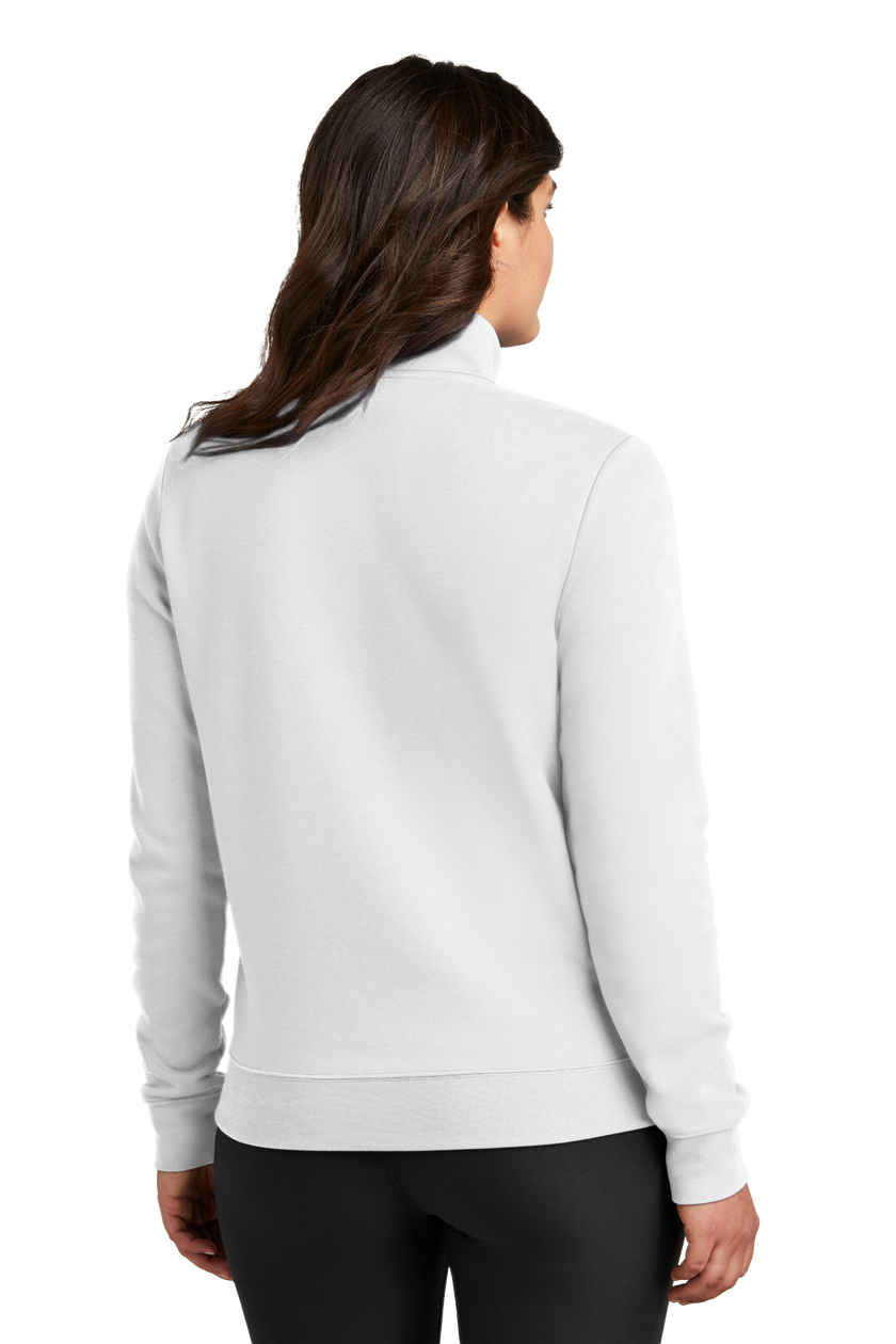 Women's Club Fleece Sleeve Swoosh 1/2-Zip