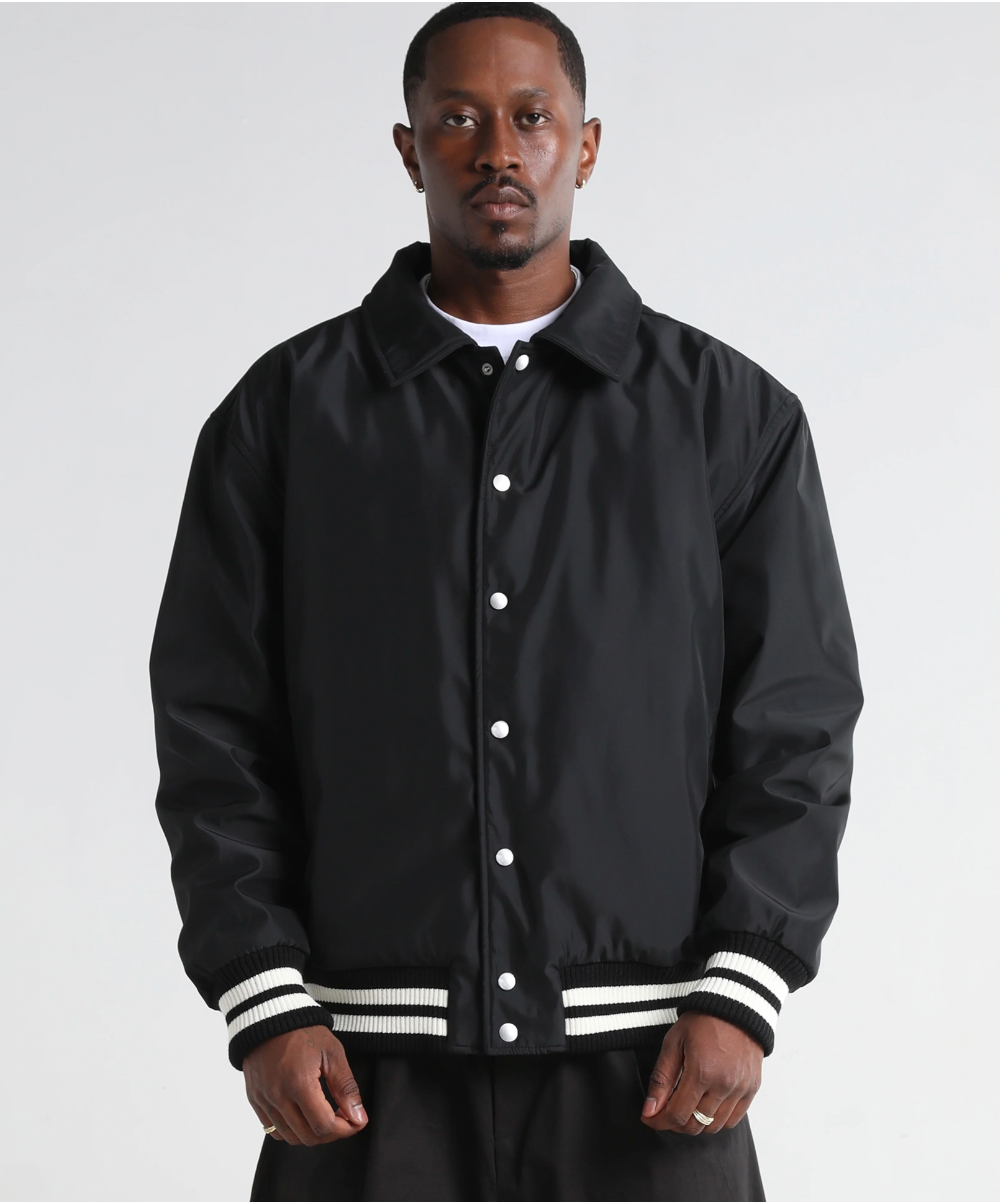Collared Varsity Jacket