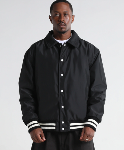 Collared Varsity Jacket