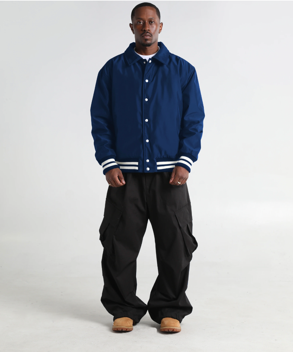 Collared Varsity Jacket